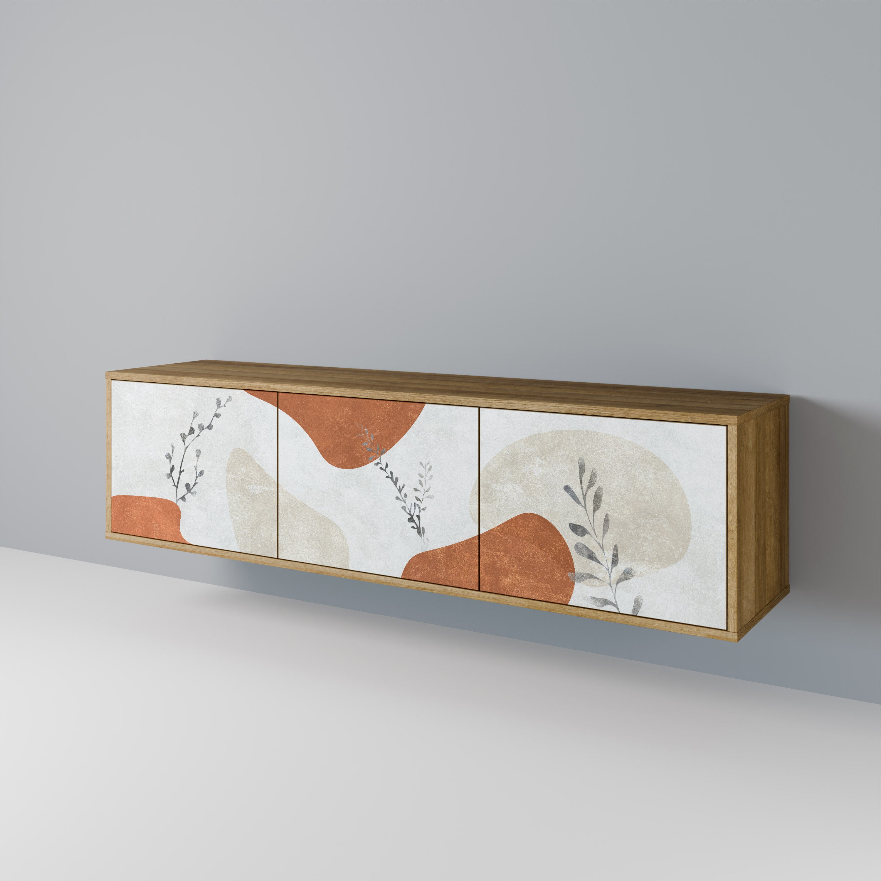 TRANQUIL TWIG 3-türiges TV-Lowboard
