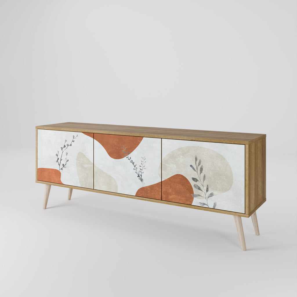 TRANQUIL TWIG TV-bänk med 3 dörrar