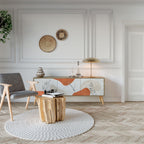 TRANQUIL TWIG TV-bänk med 3 dörrar