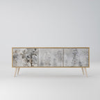 FADE IN THE TREES 3-Door TV Cabinet