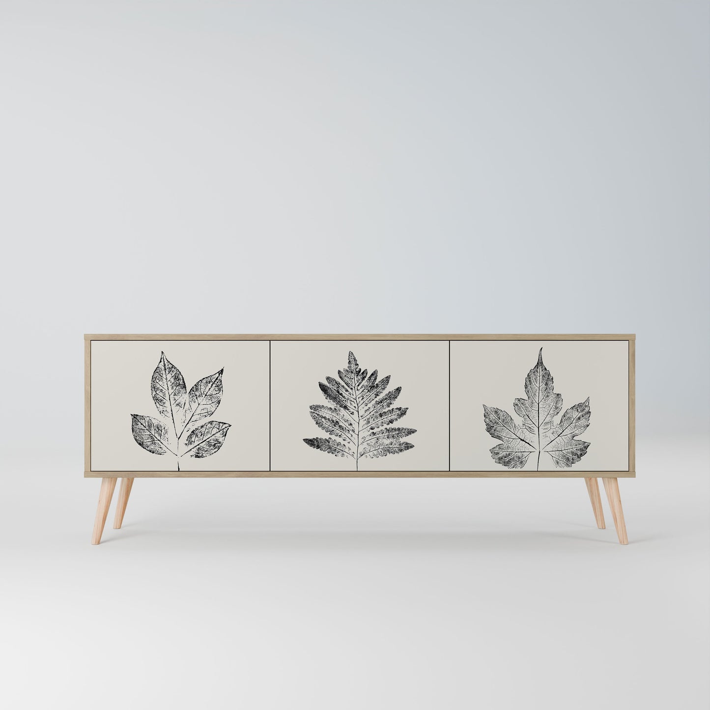 LEAFY STAMPS Mobile TV a 3 ante in effetto rovere