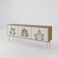 GREEN LEAFY STAMPS 3-türiges TV-Lowboard