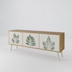 GREEN LEAFY STAMPS 3-türiges TV-Lowboard