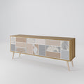 TROPICAL SHAPES 3-Door TV Cabinet