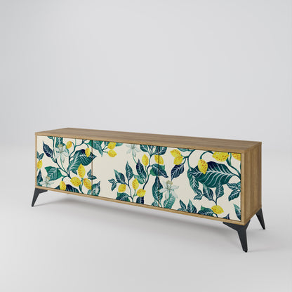 LEMON TREE Mueble de TV de 3 Puertas