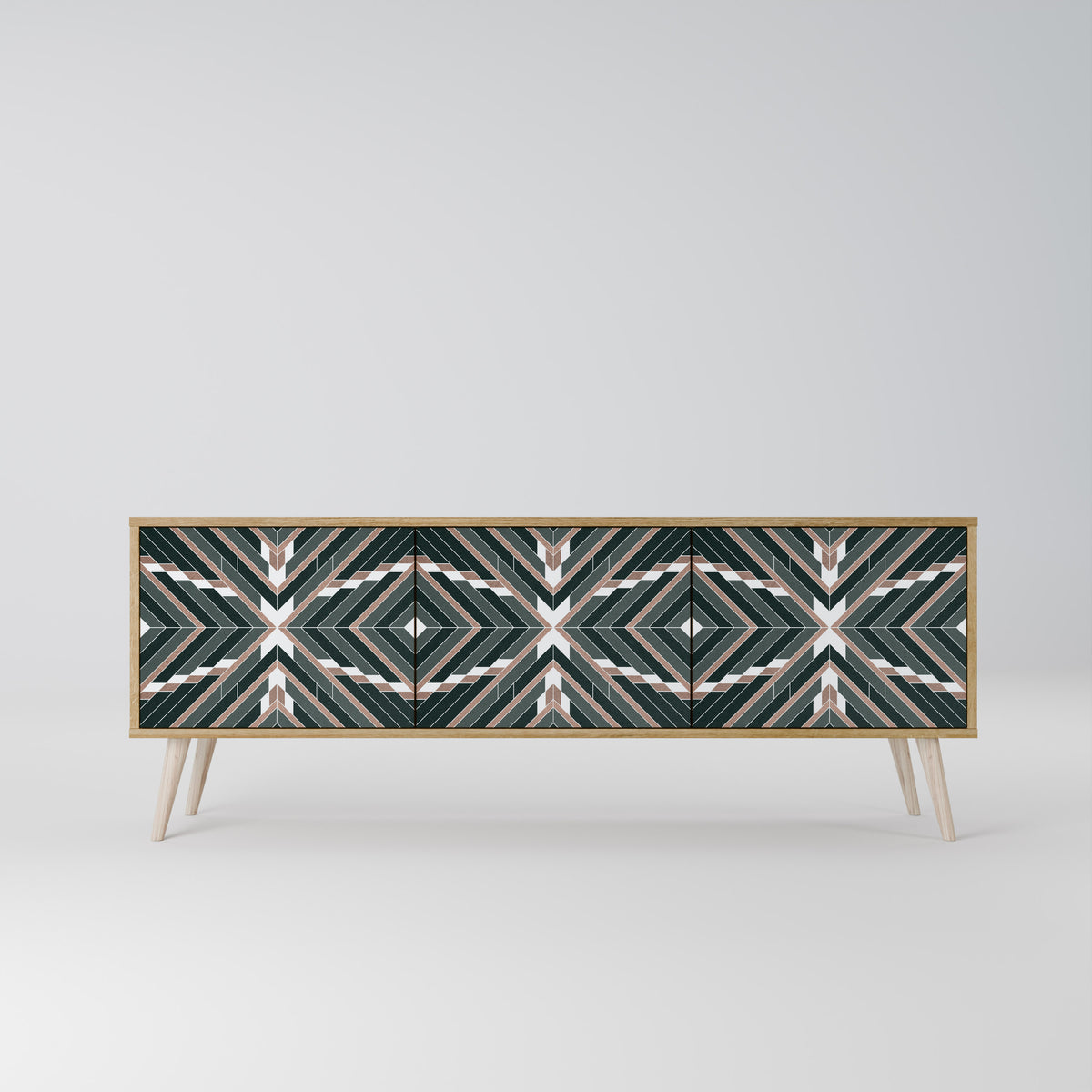 DIMENSION DELIGHTS 3-Door TV Cabinet