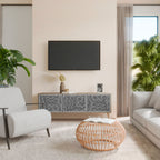 TEMPORARY SEQUENCE 3-Door TV Cabinet