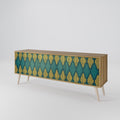 POLYGONS 3-Door TV Cabinet