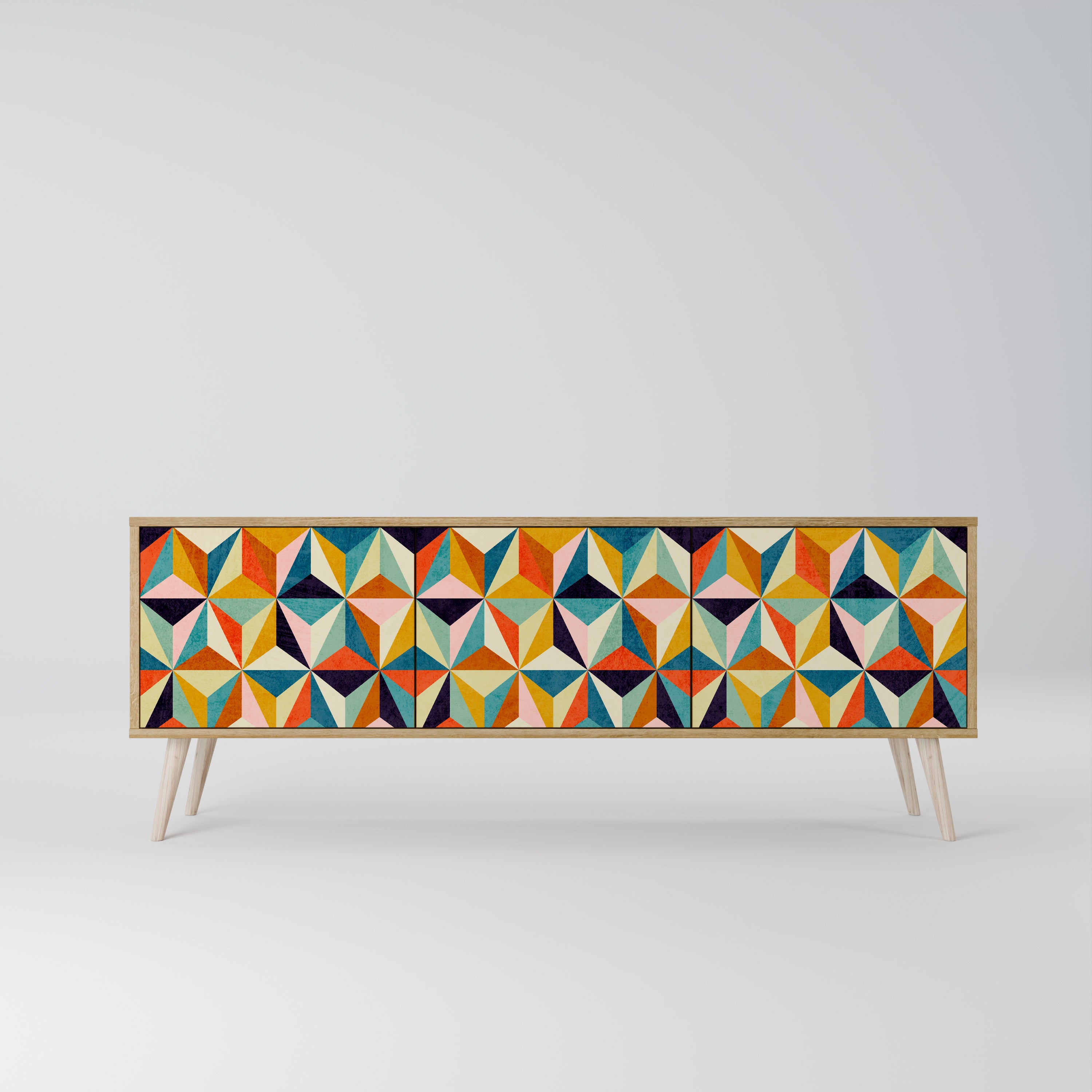 TESSELATE TREASURES 3-türiges TV-Lowboard