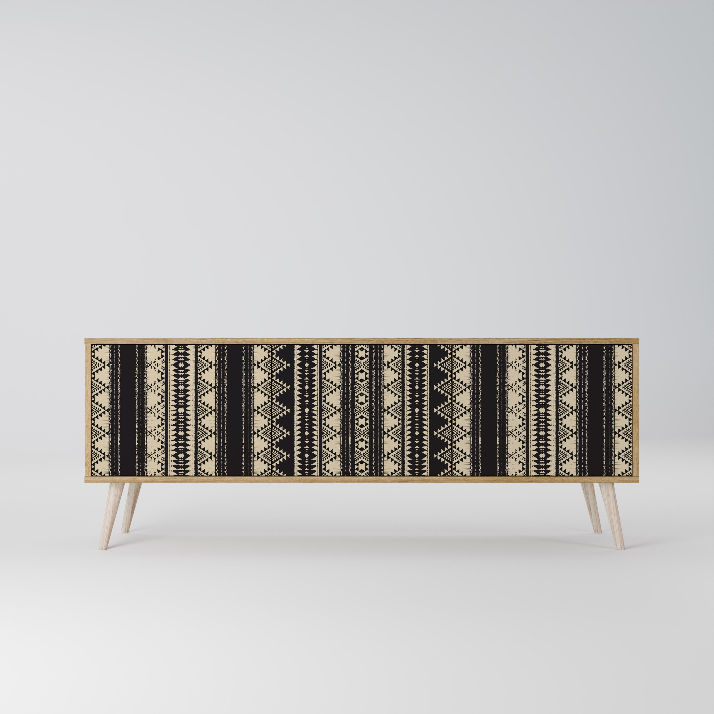 AZTEC Mueble de TV de 3 Puertas