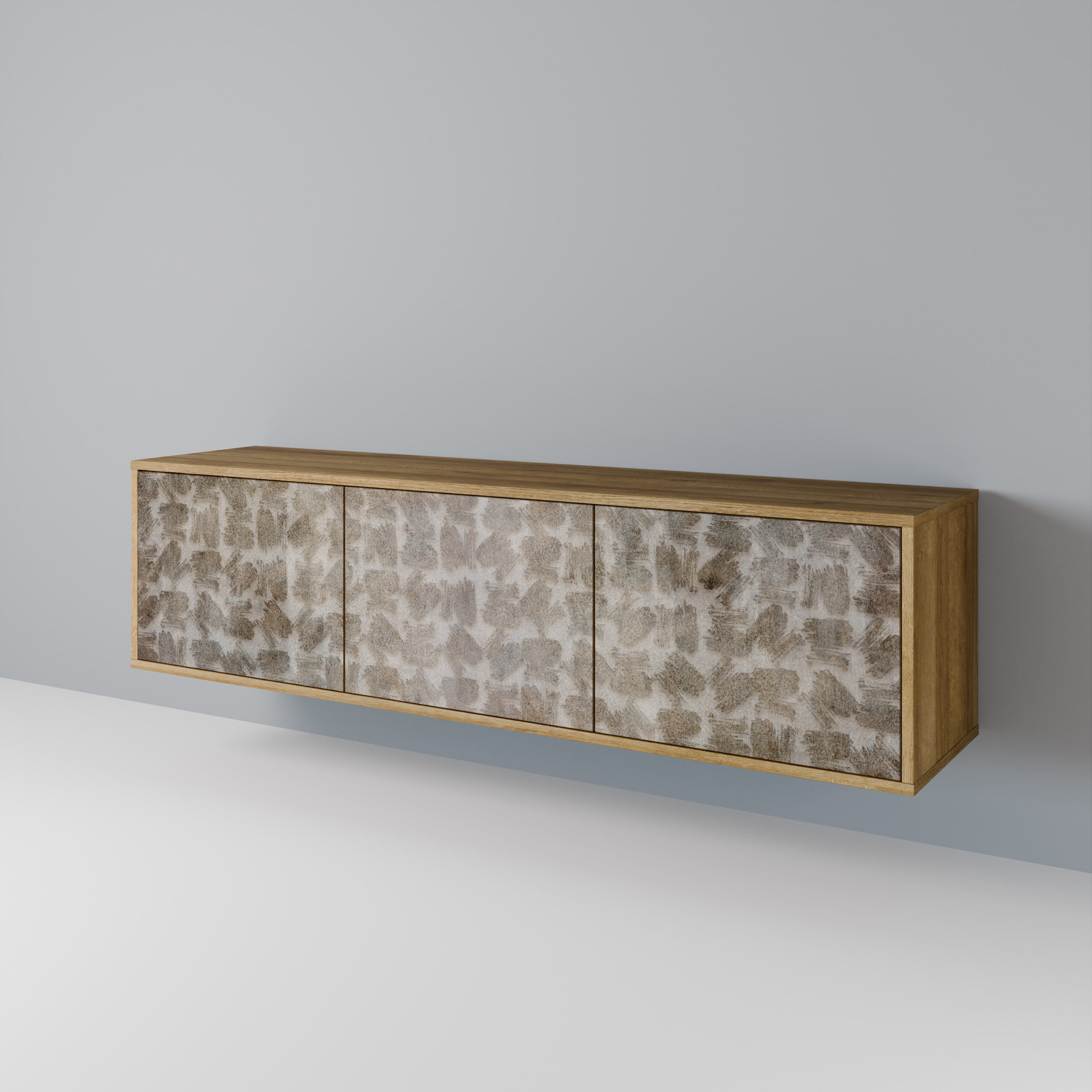 SLIGHTLY BLURRED Mueble de TV de 3 Puertas