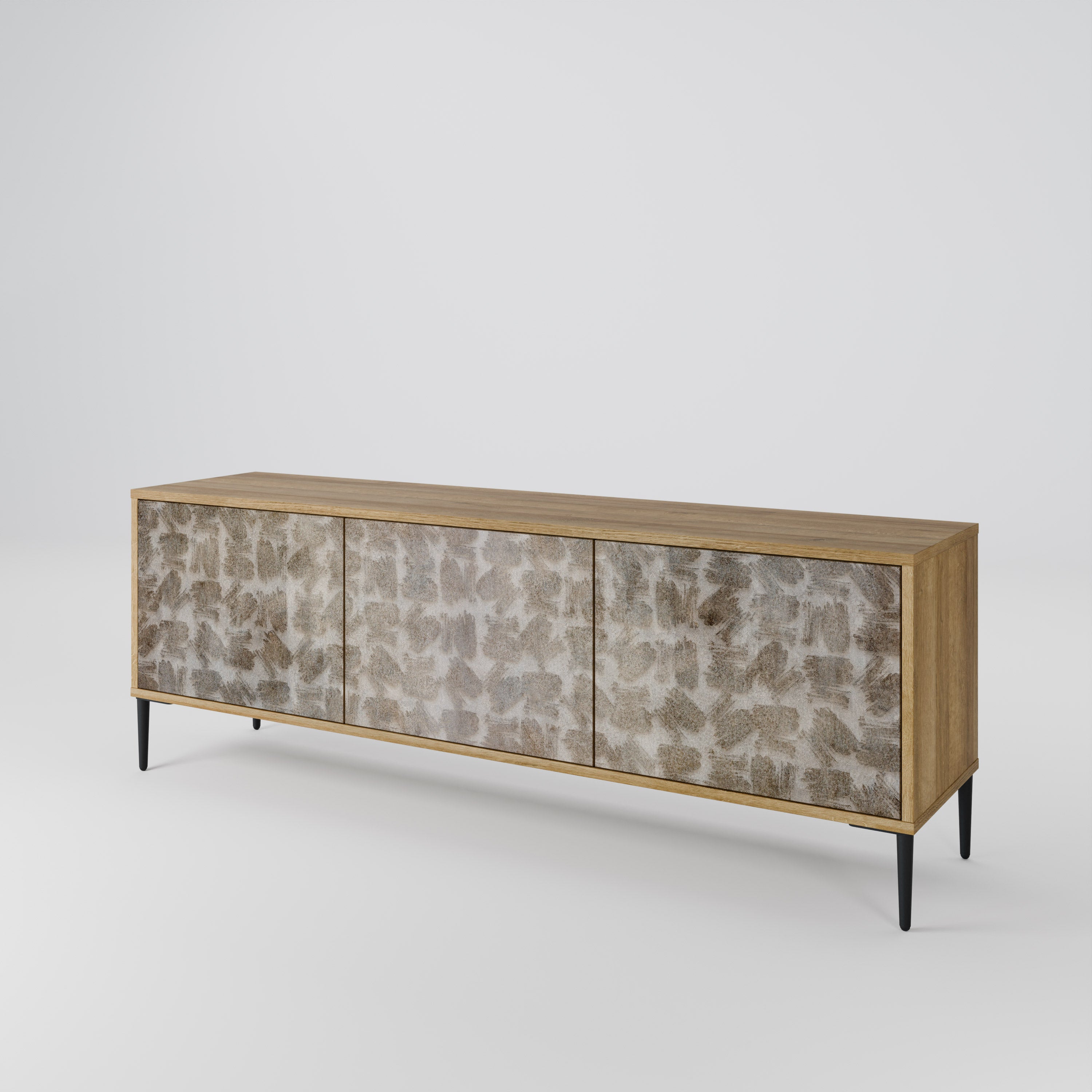 SLIGHTLY BLURRED Mueble de TV de 3 Puertas