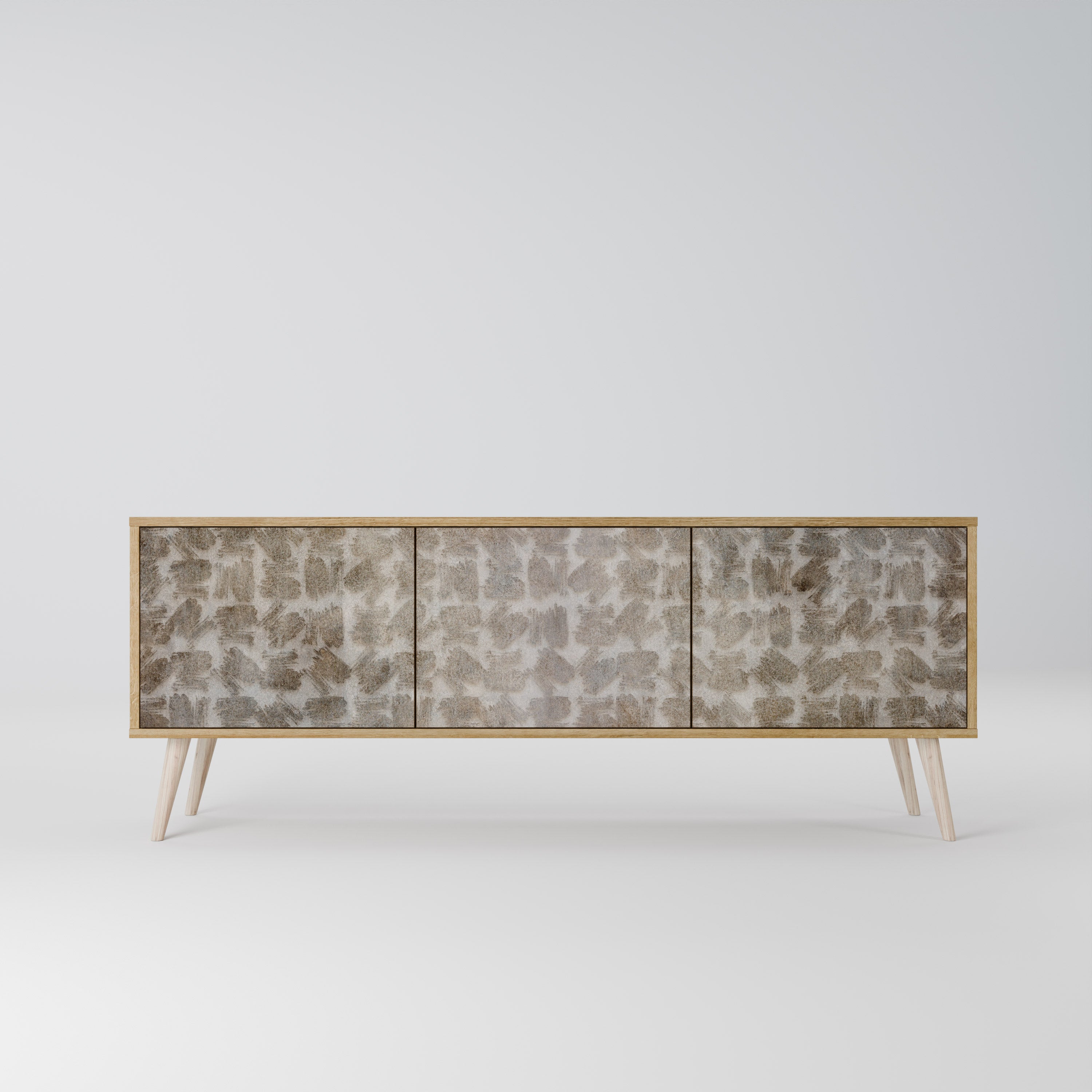 SLIGHTLY BLURRED Mueble de TV de 3 Puertas