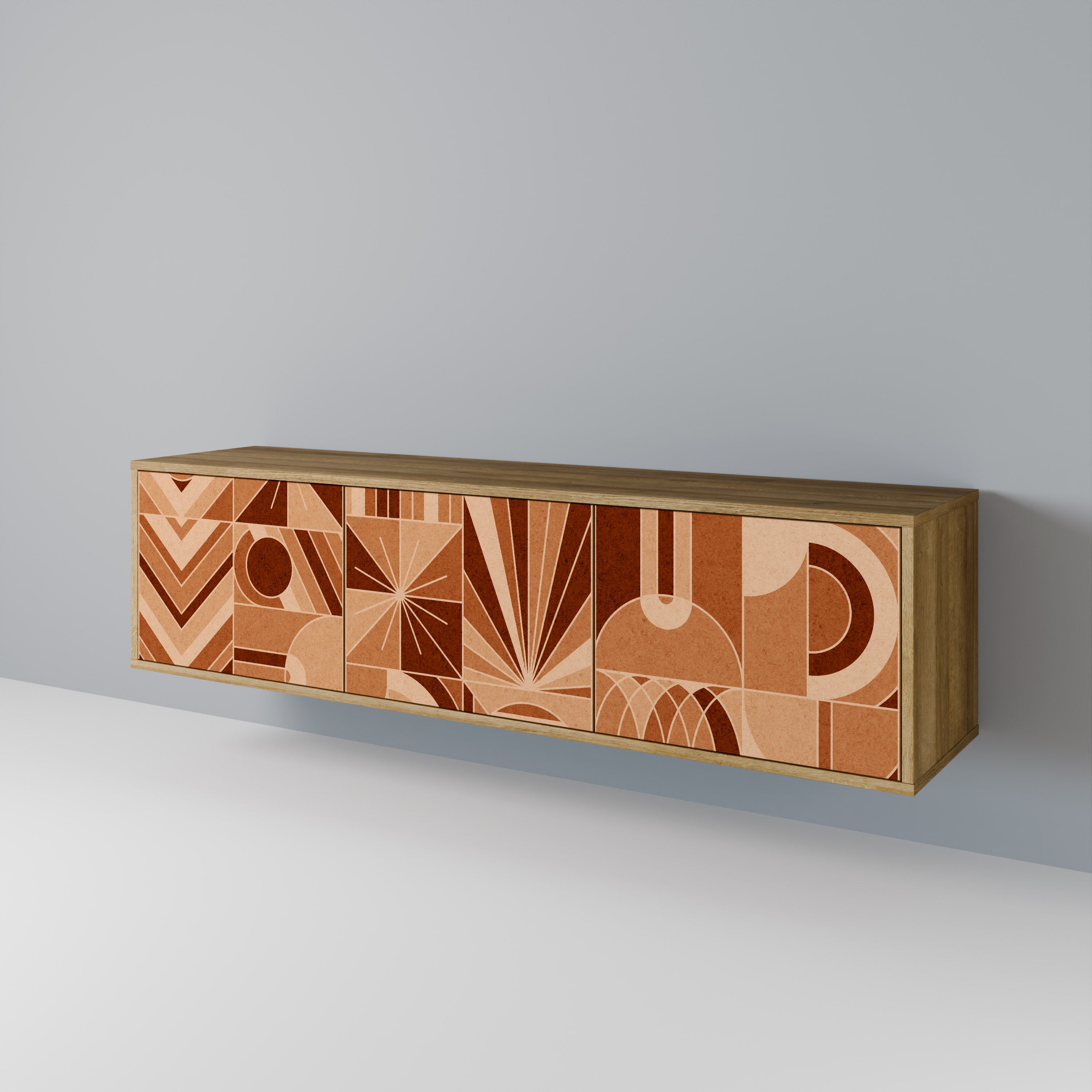 PRISM MOSAIC Mueble de TV de 3 Puertas