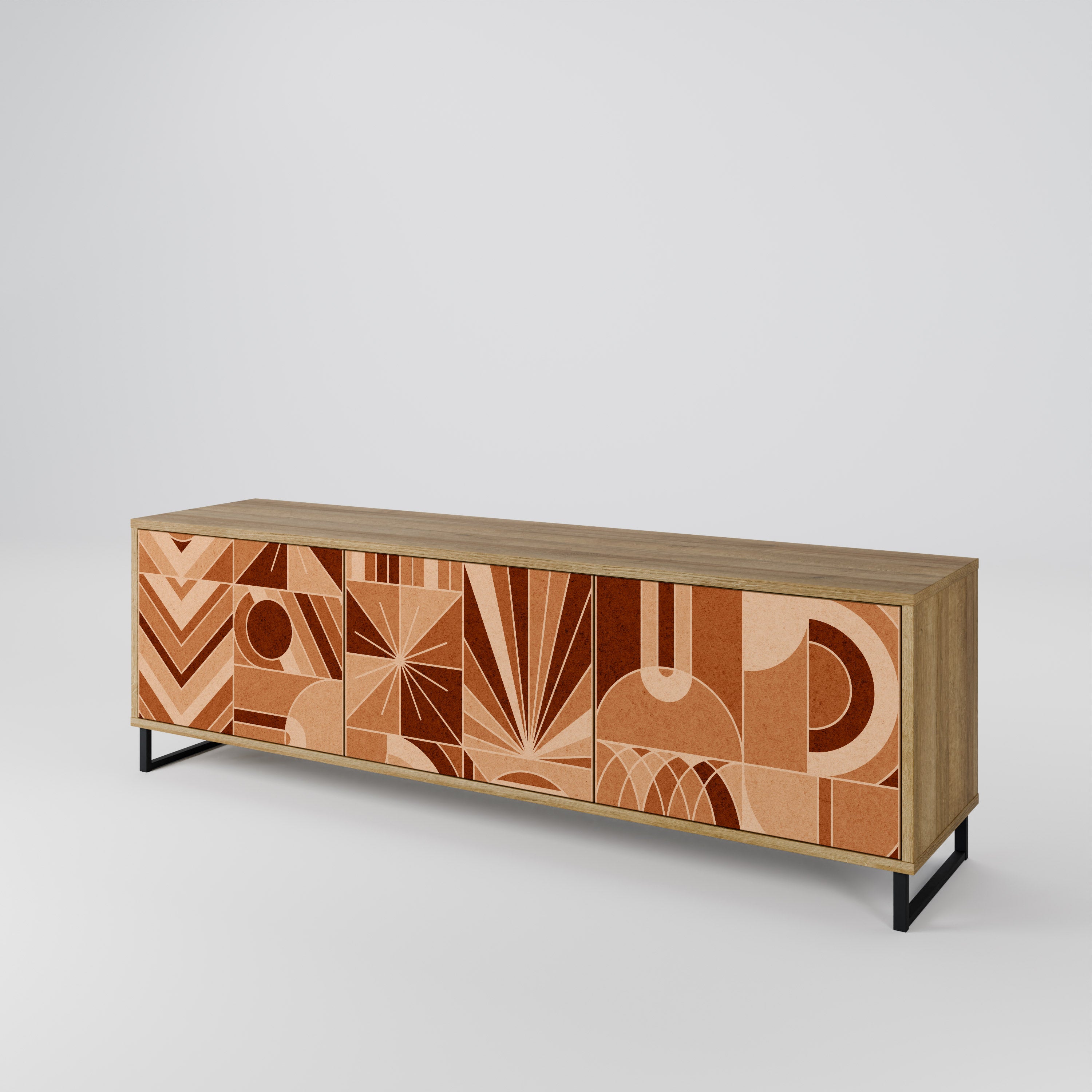 PRISM MOSAIC Mueble de TV de 3 Puertas