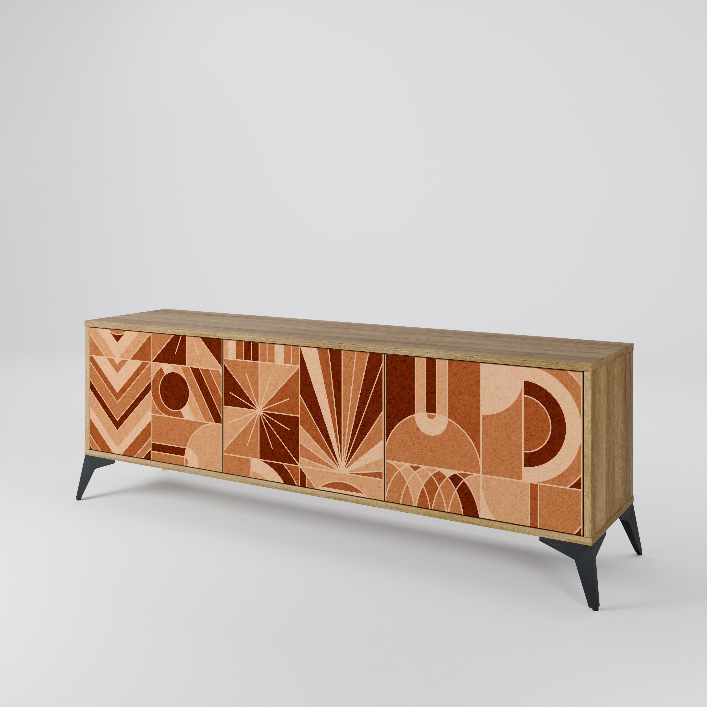 PRISM MOSAIC Mueble de TV de 3 Puertas