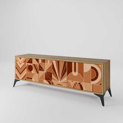 PRISM MOSAIC Mueble de TV de 3 Puertas