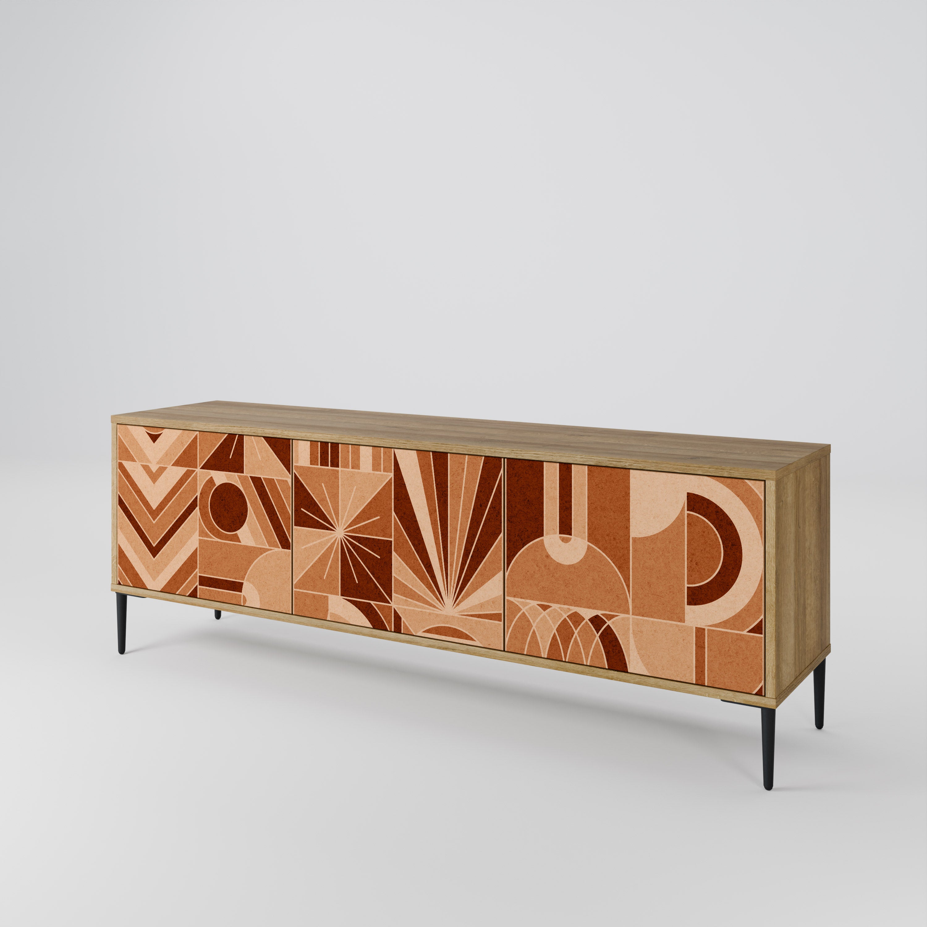 PRISM MOSAIC Mueble de TV de 3 Puertas