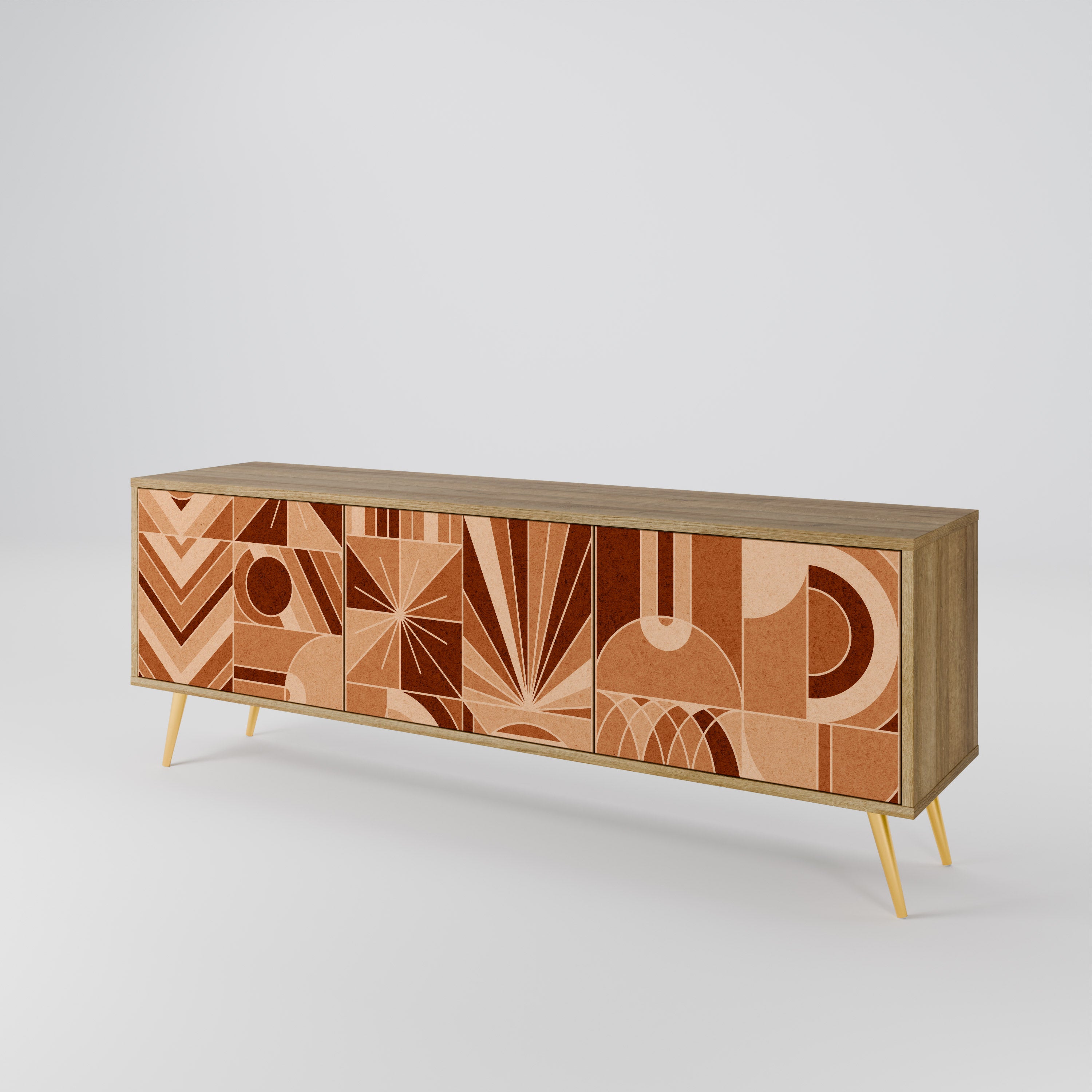 PRISM MOSAIC Mueble de TV de 3 Puertas