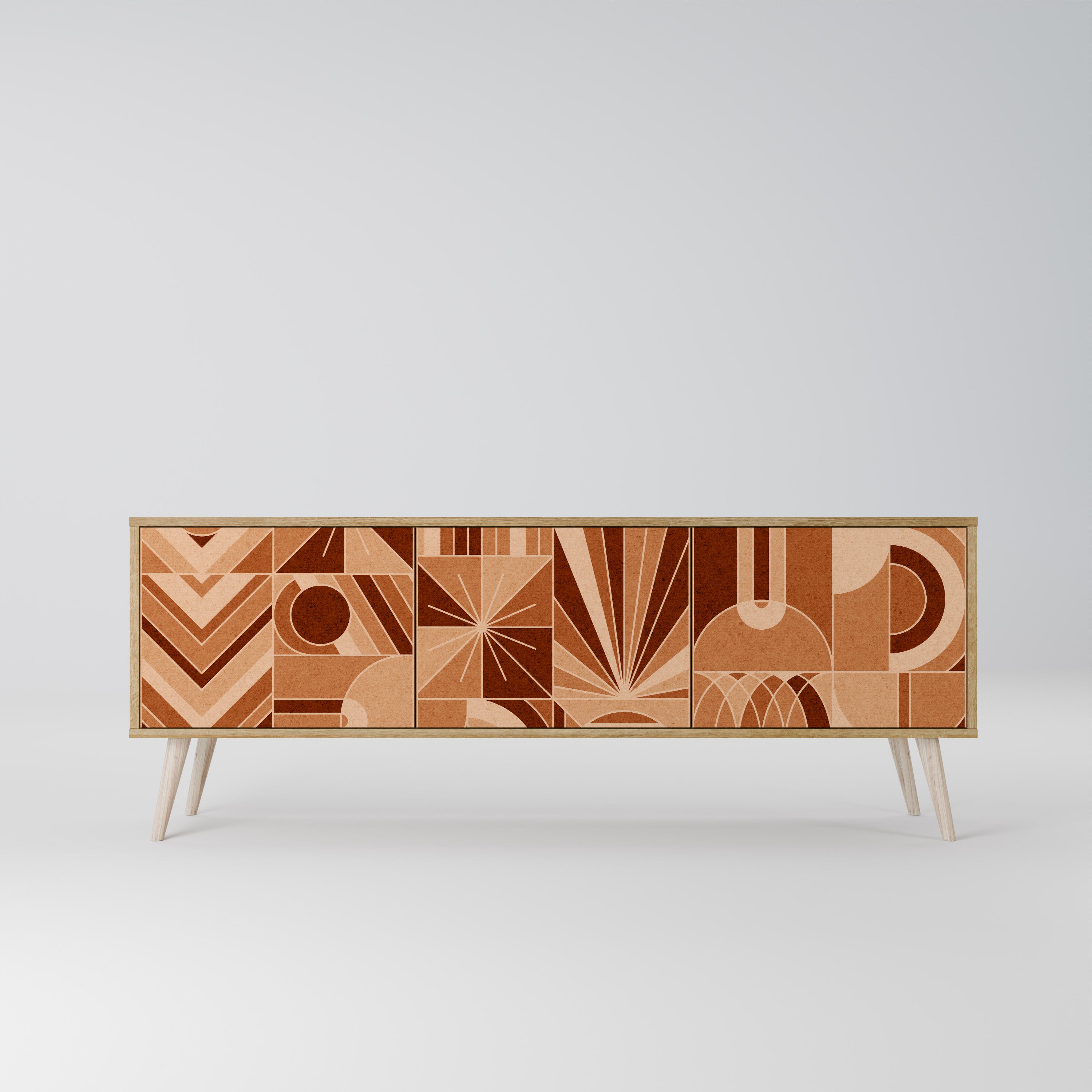 PRISM MOSAIC Mueble de TV de 3 Puertas
