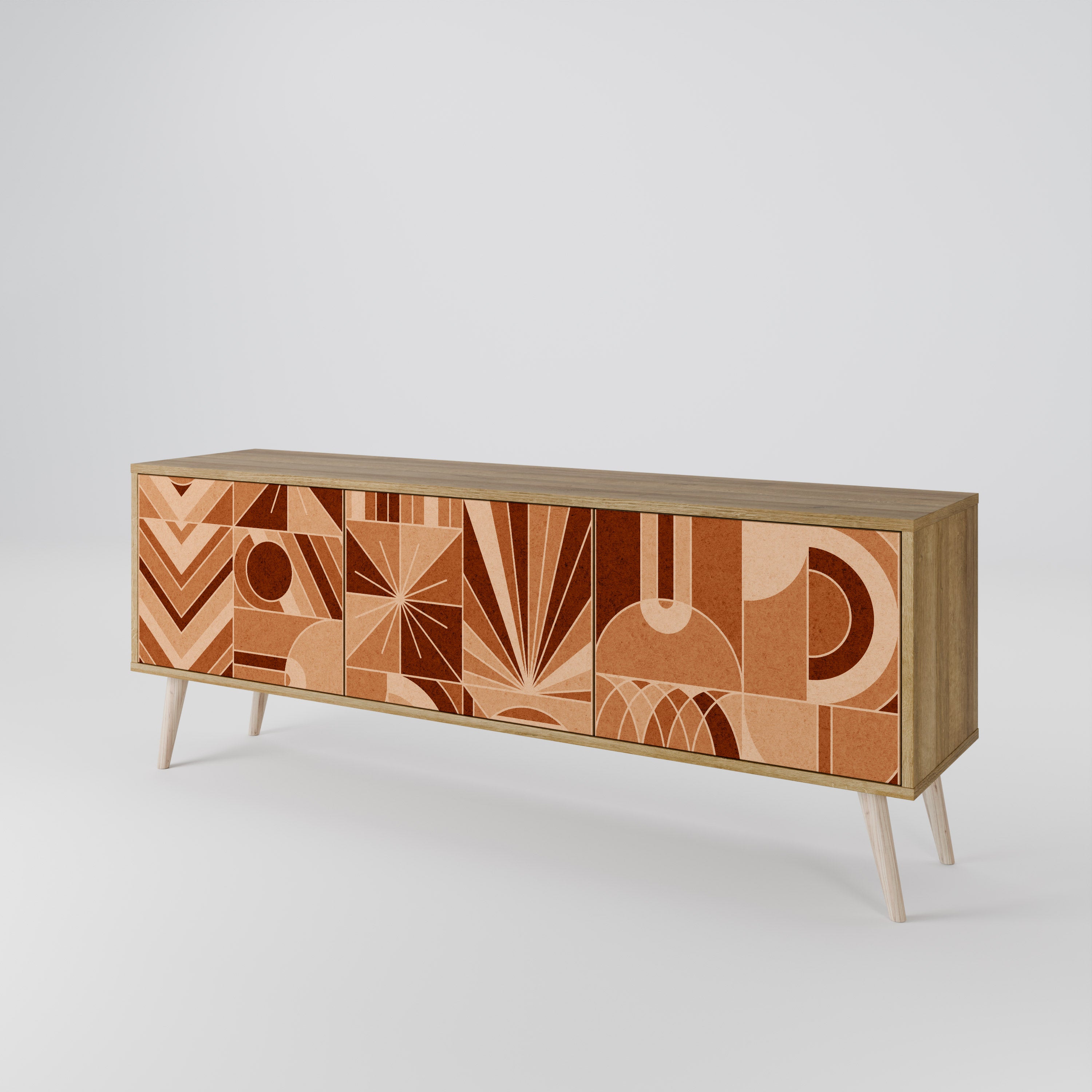 PRISM MOSAIC Mueble de TV de 3 Puertas