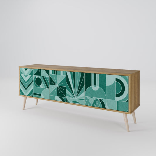 HARMONIC GRID 3-Door TV Cabinet