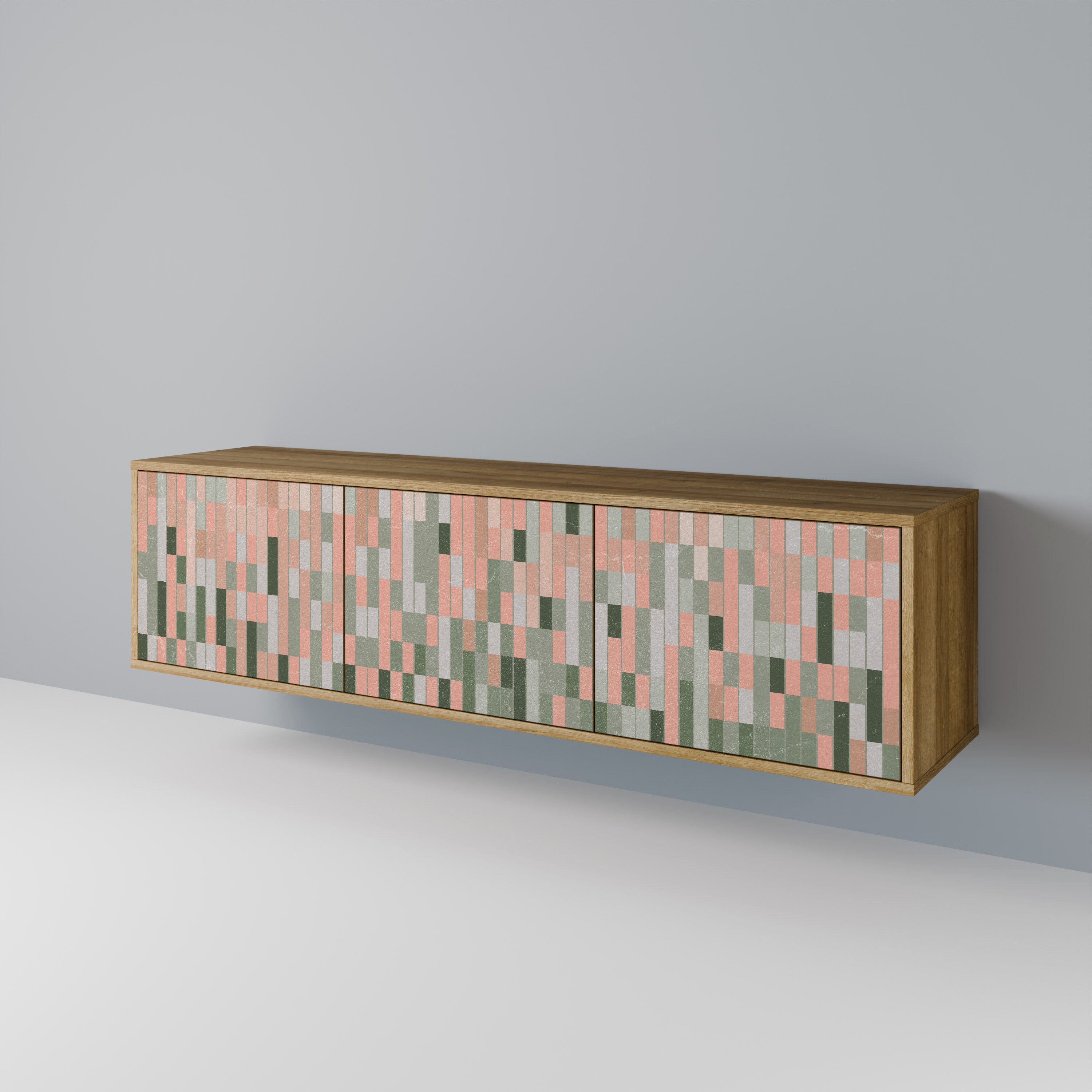 BUILDING THE FUTURE Mueble de TV de 3 Puertas