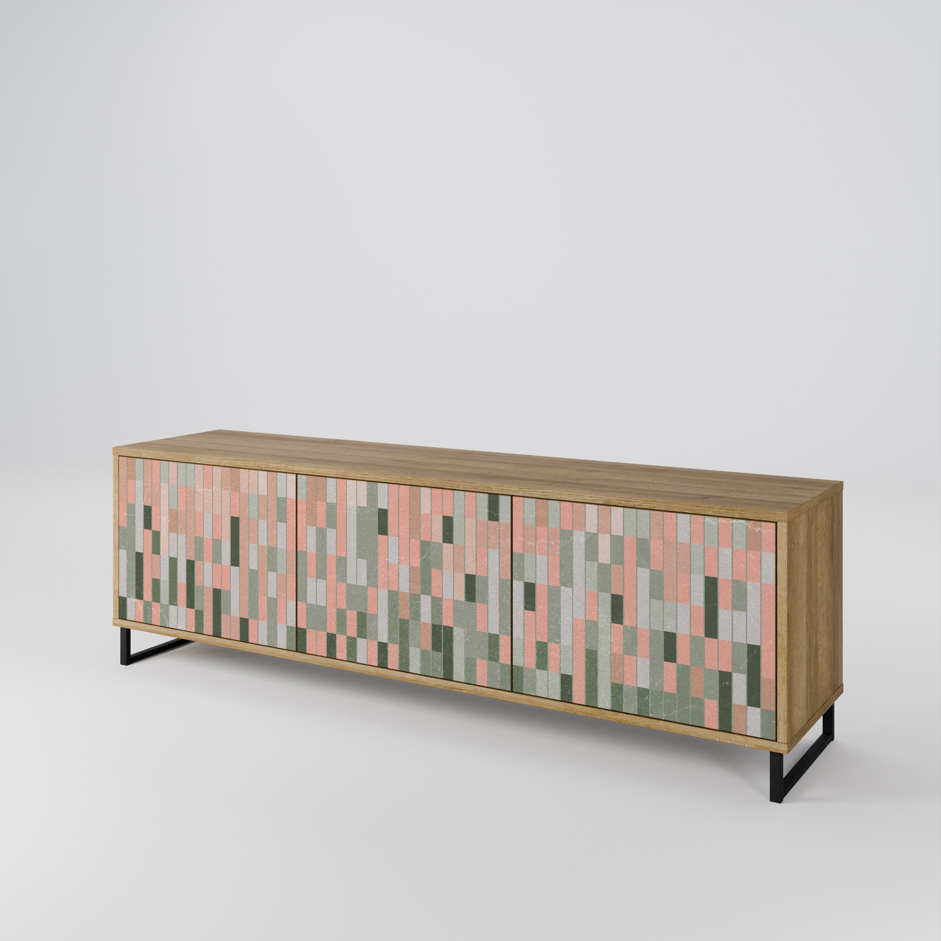 BUILDING THE FUTURE Mueble de TV de 3 Puertas