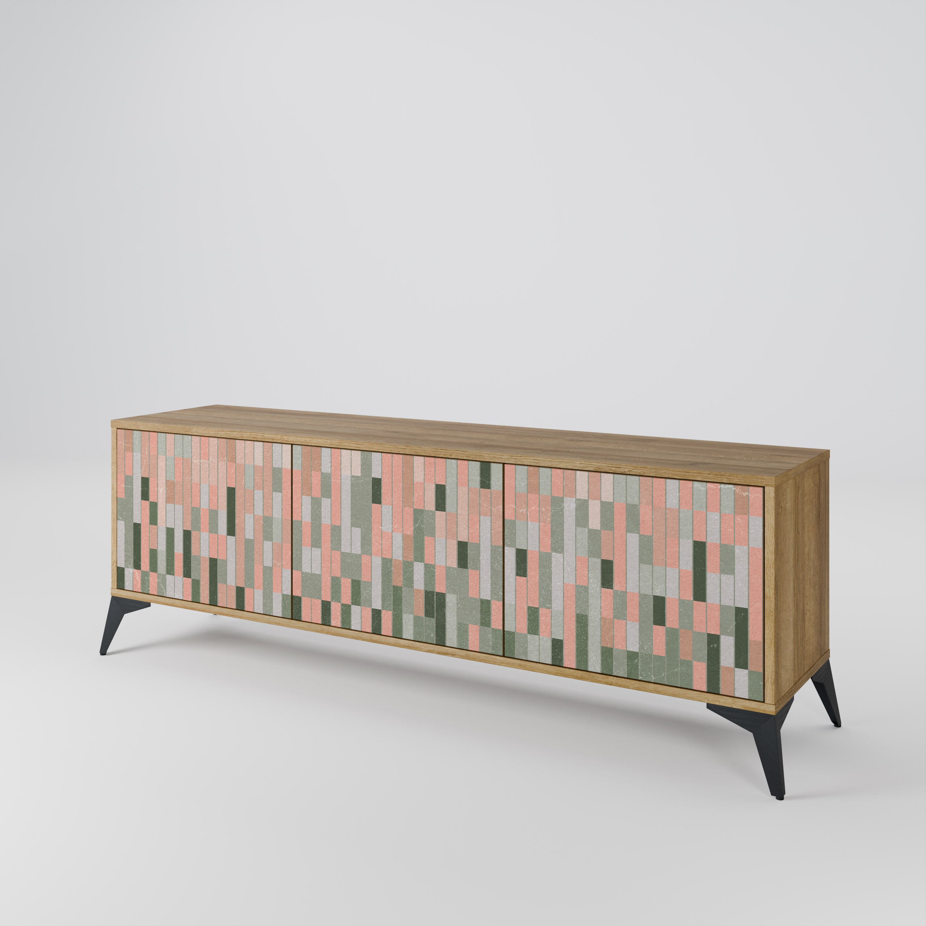 BUILDING THE FUTURE Mueble de TV de 3 Puertas