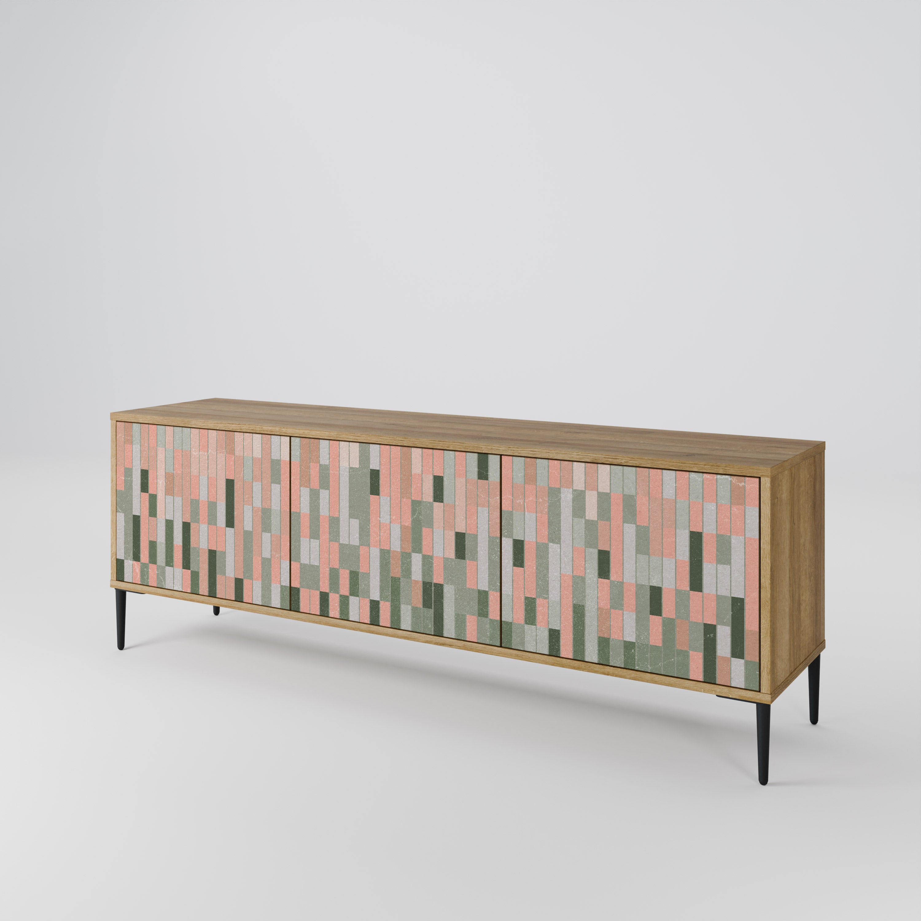 BUILDING THE FUTURE Mueble de TV de 3 Puertas