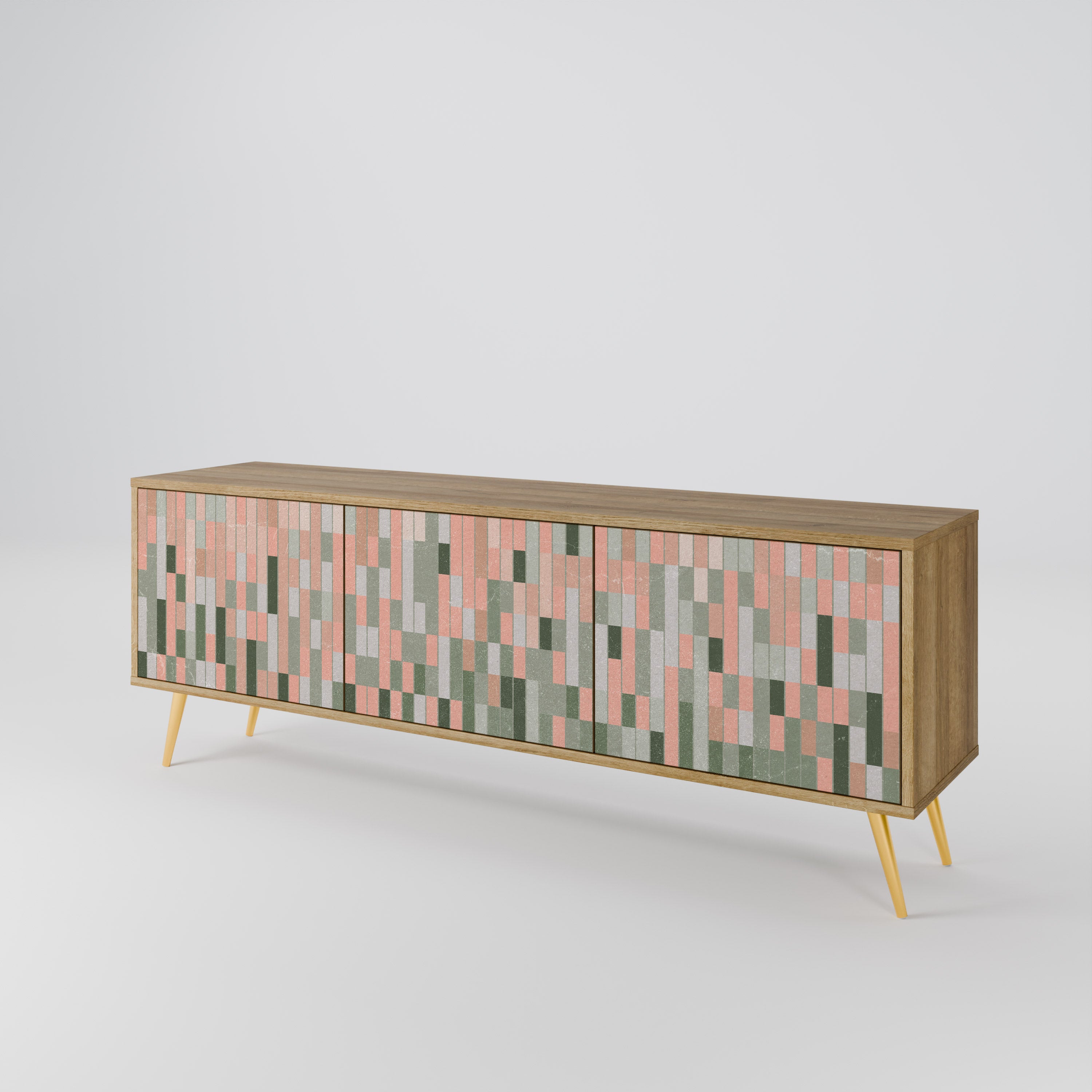 BUILDING THE FUTURE Mueble de TV de 3 Puertas