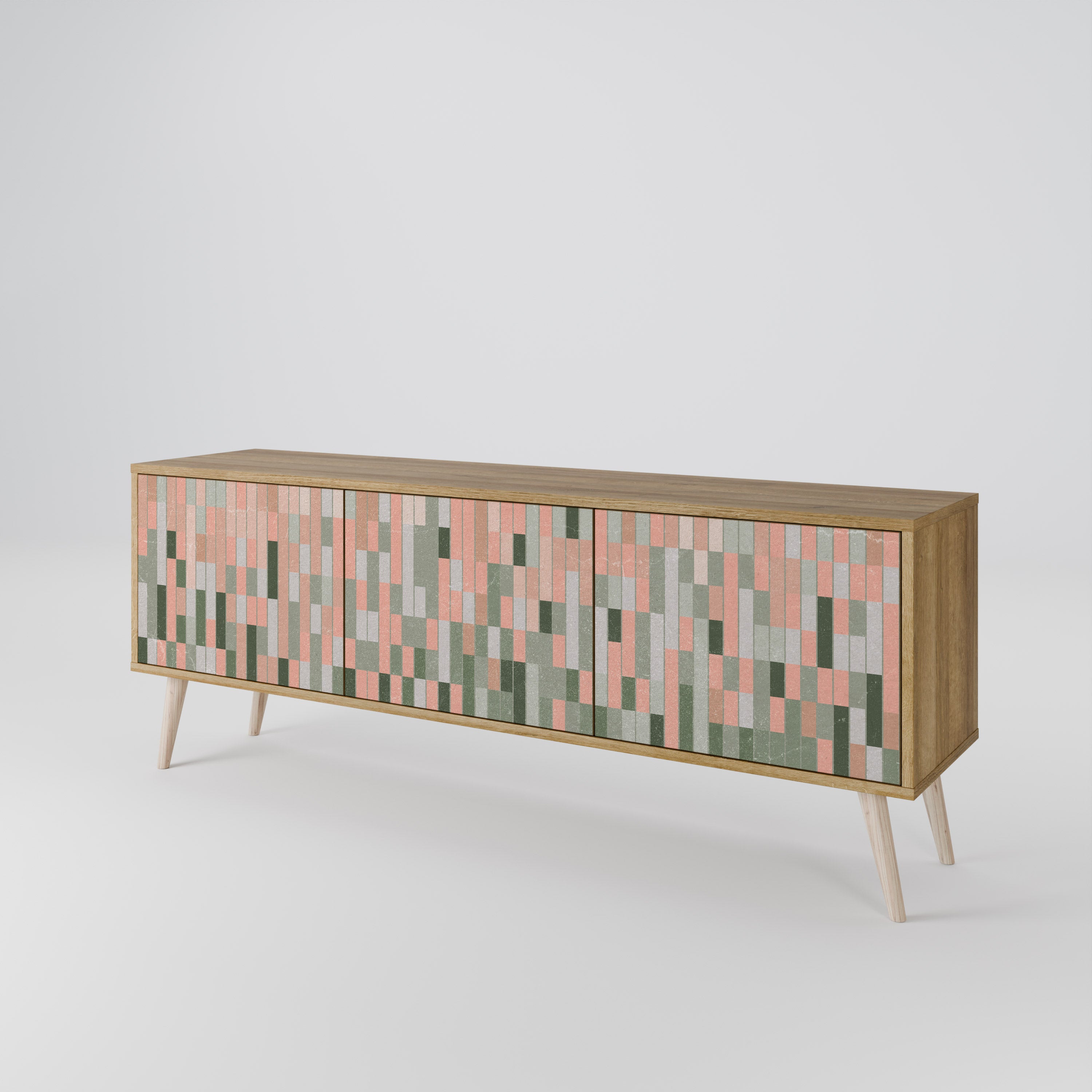 BUILDING THE FUTURE Mueble de TV de 3 Puertas