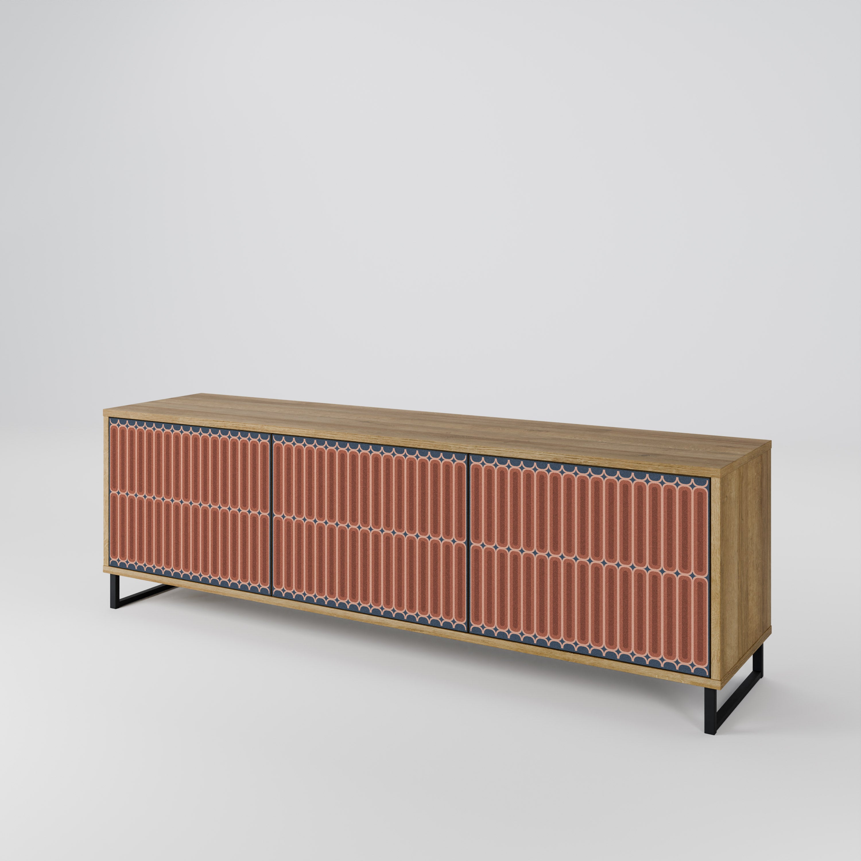 HYPNOTIC GATE Mueble de TV de 3 Puertas