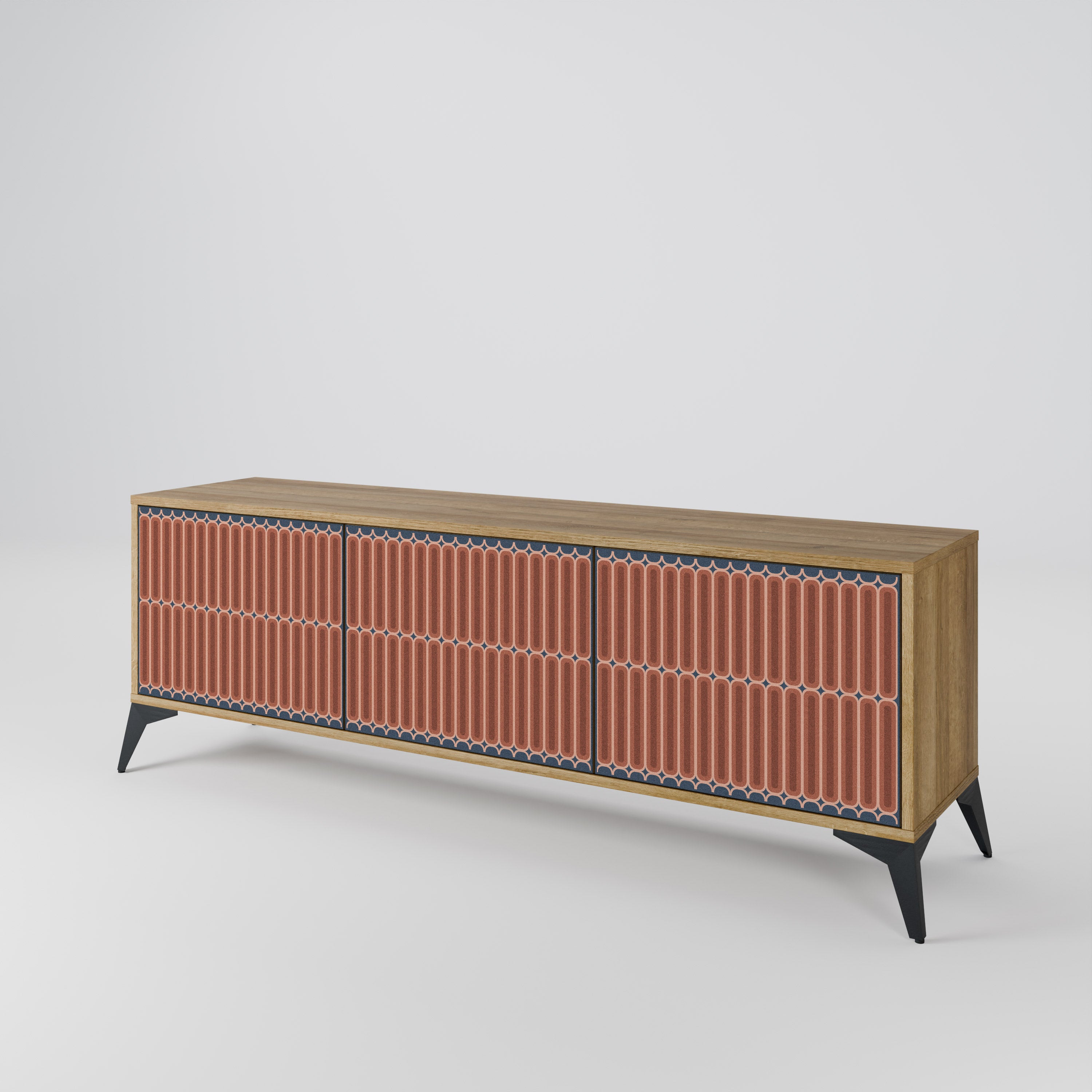 HYPNOTIC GATE Mueble de TV de 3 Puertas