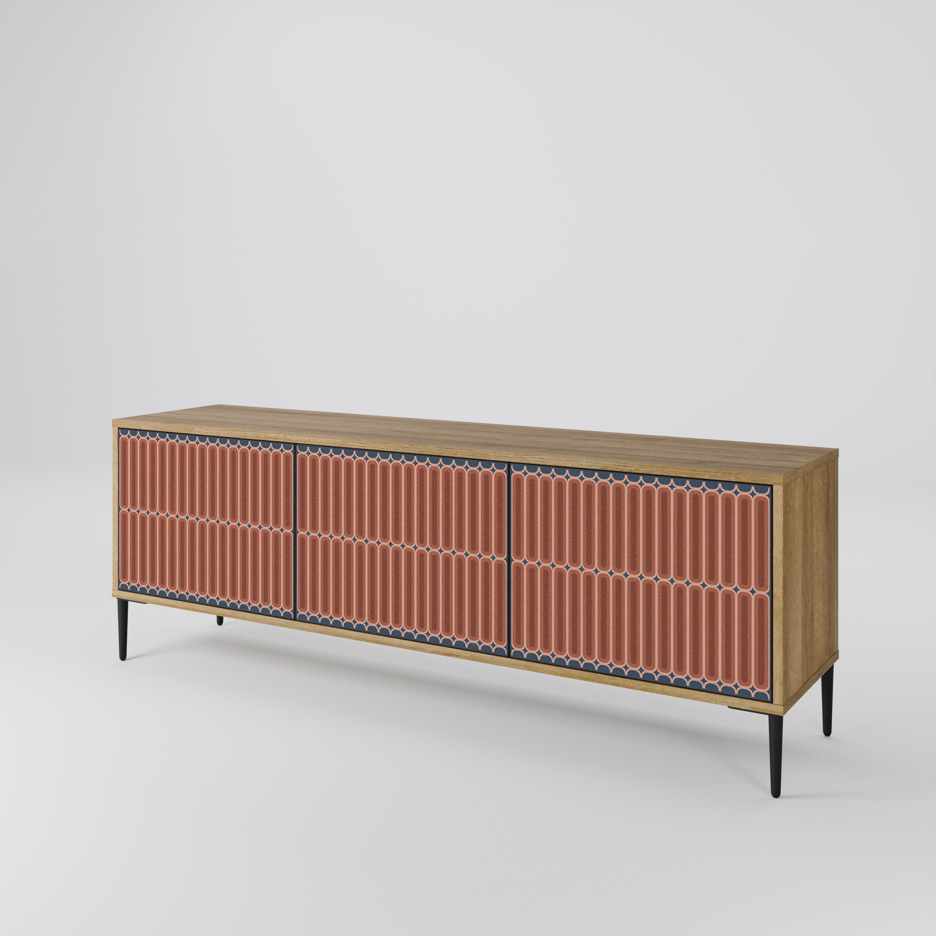 HYPNOTIC GATE Mueble de TV de 3 Puertas