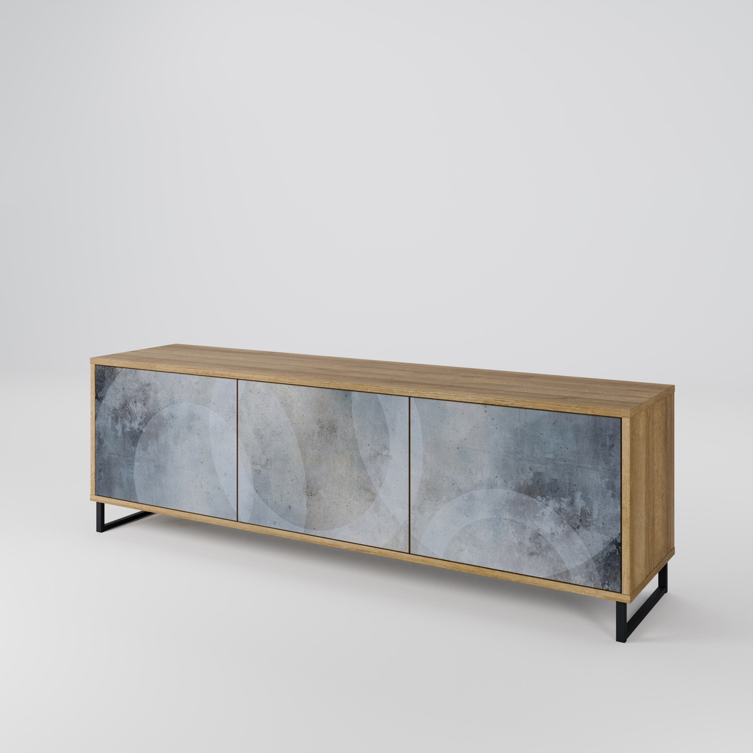 MUTED ARC Mueble de TV de 3 Puertas