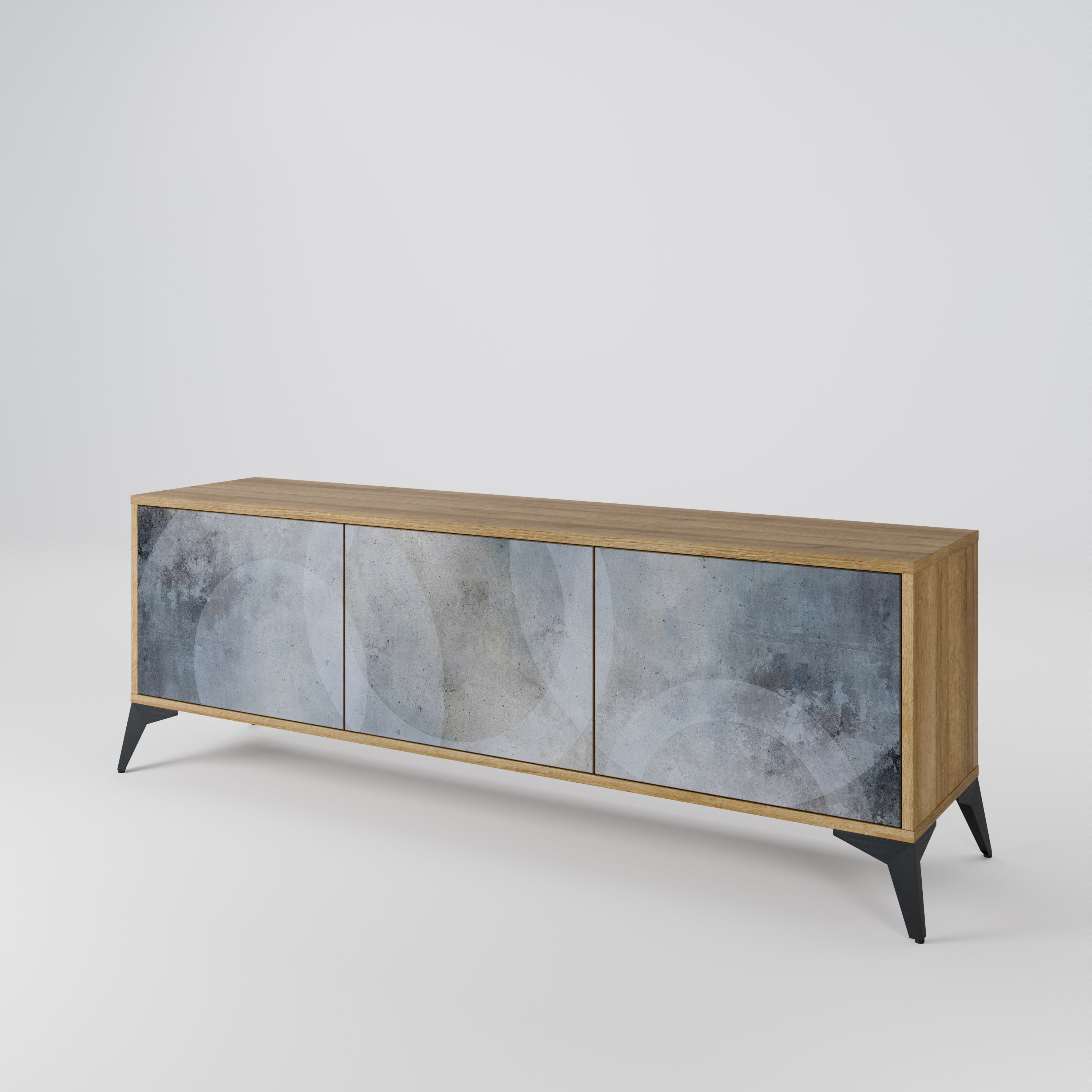 MUTED ARC Mueble de TV de 3 Puertas