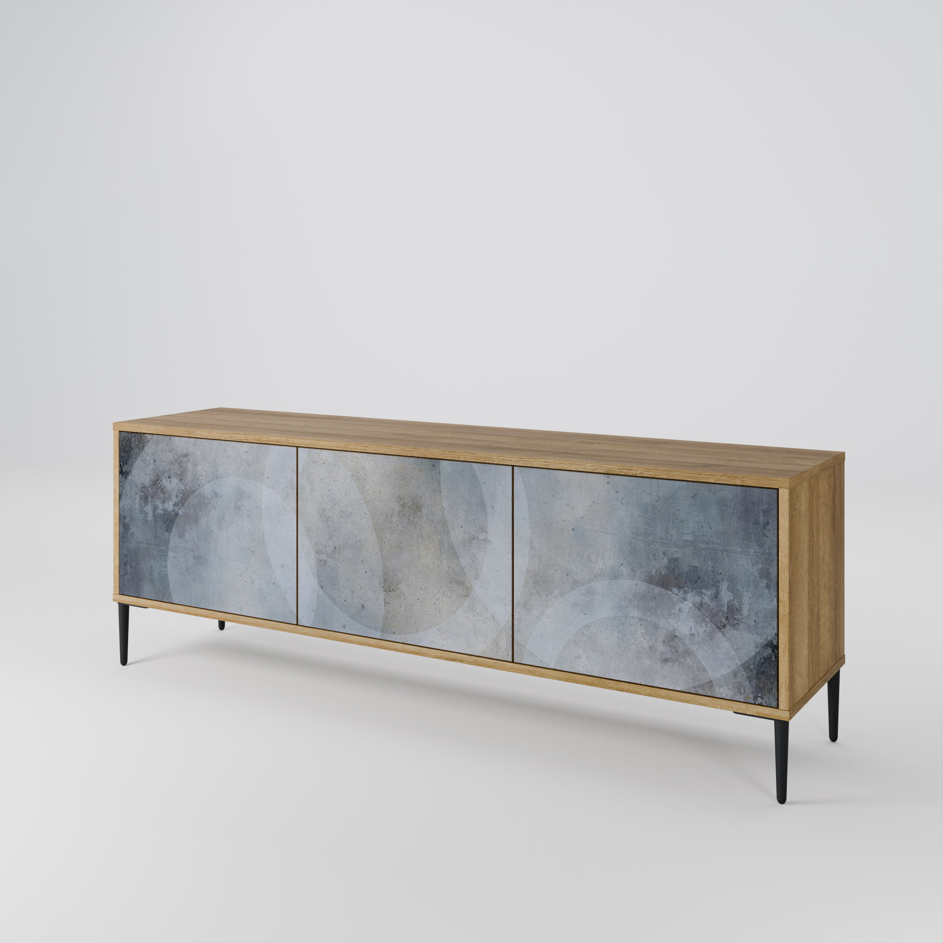 MUTED ARC Mueble de TV de 3 Puertas