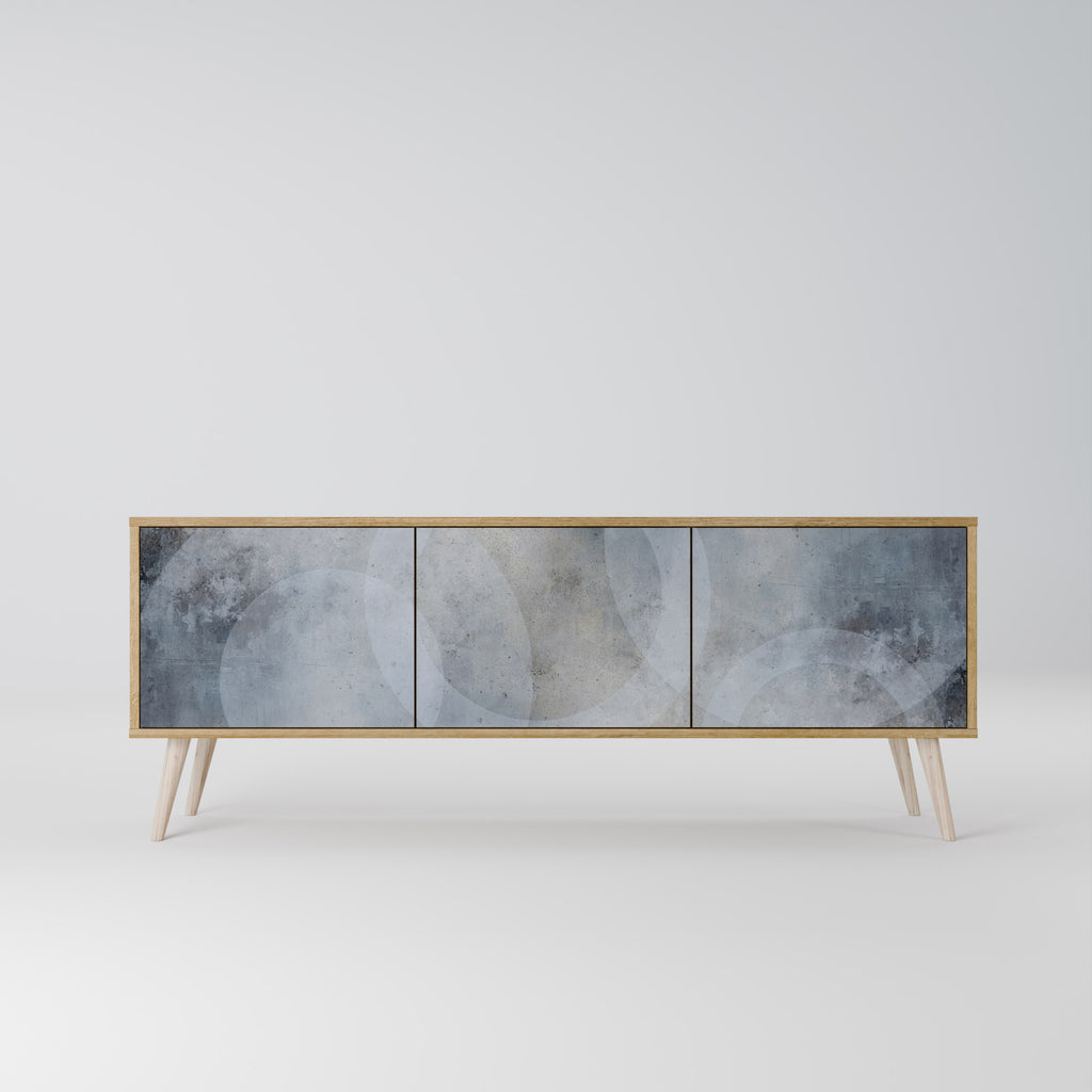 MUTED ARC 3-Door TV Cabinet
