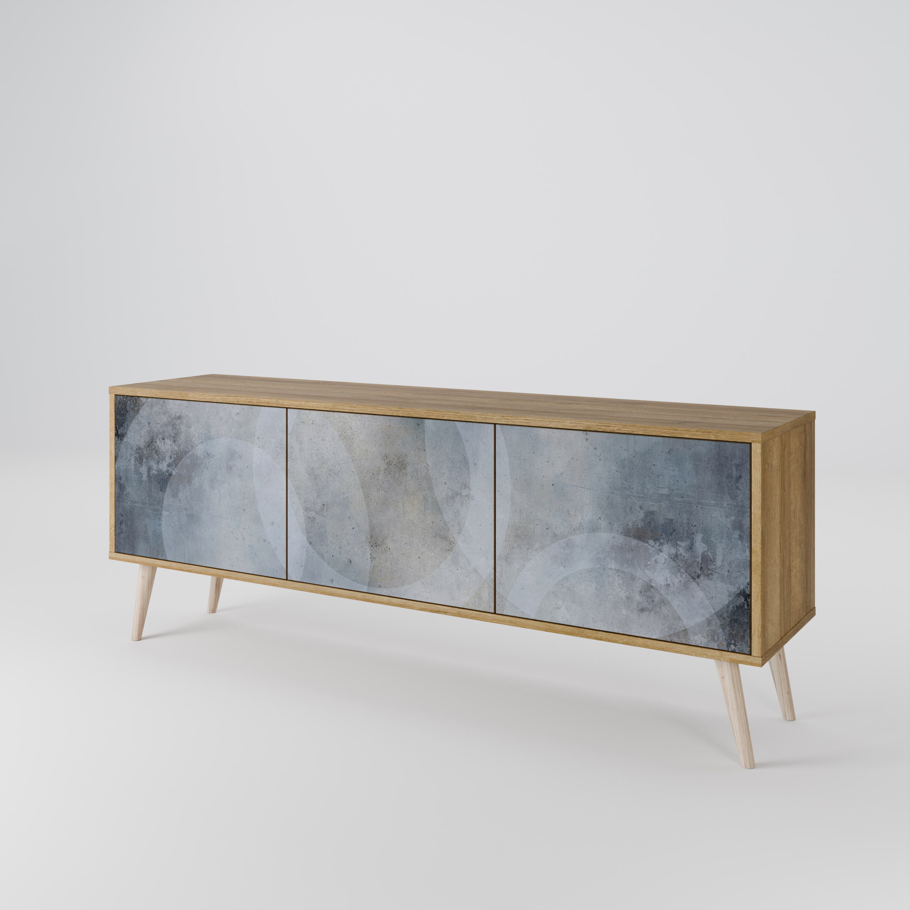 MUTED ARC Mueble de TV de 3 Puertas