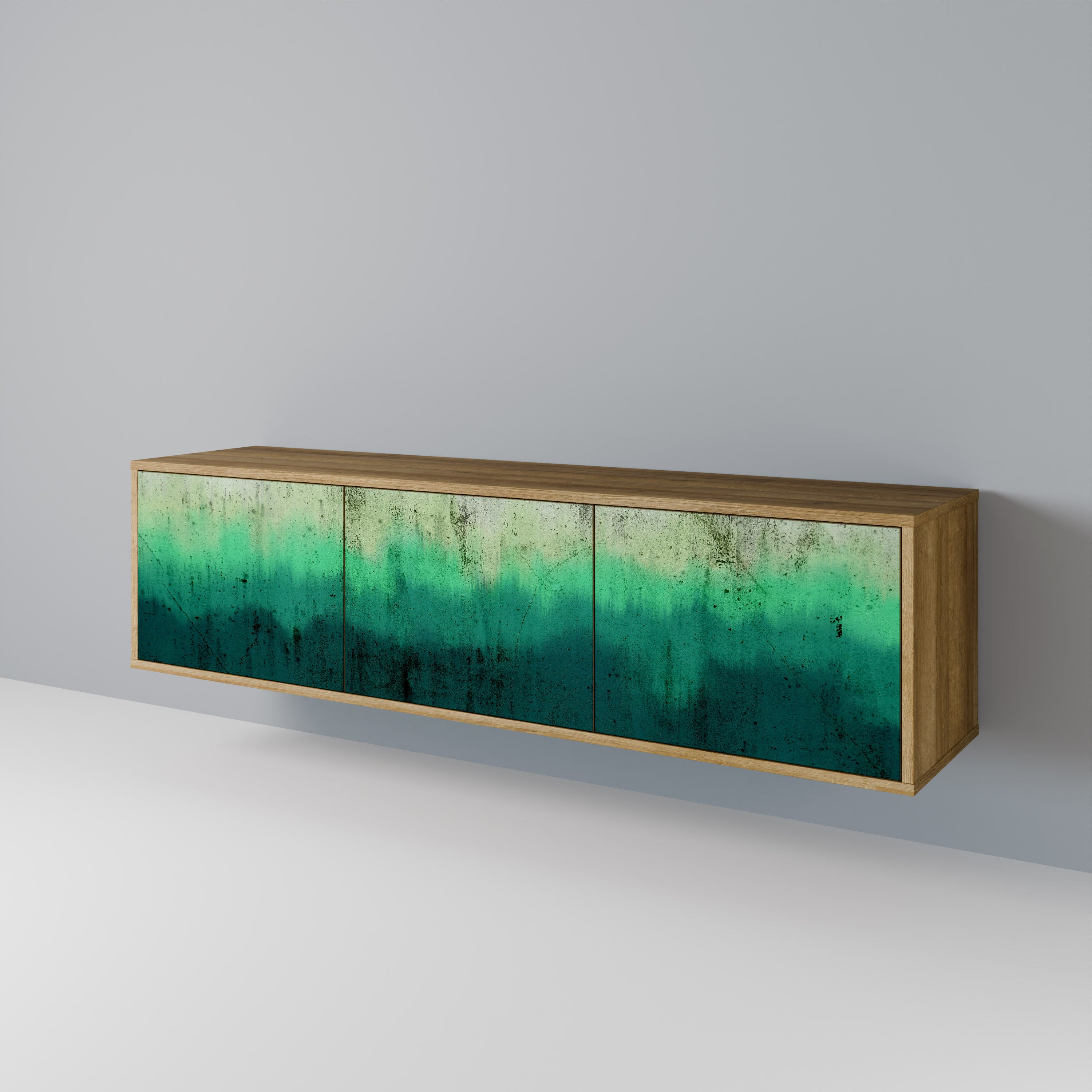 NORTHERN LIGHTS Mueble de TV de 3 Puertas