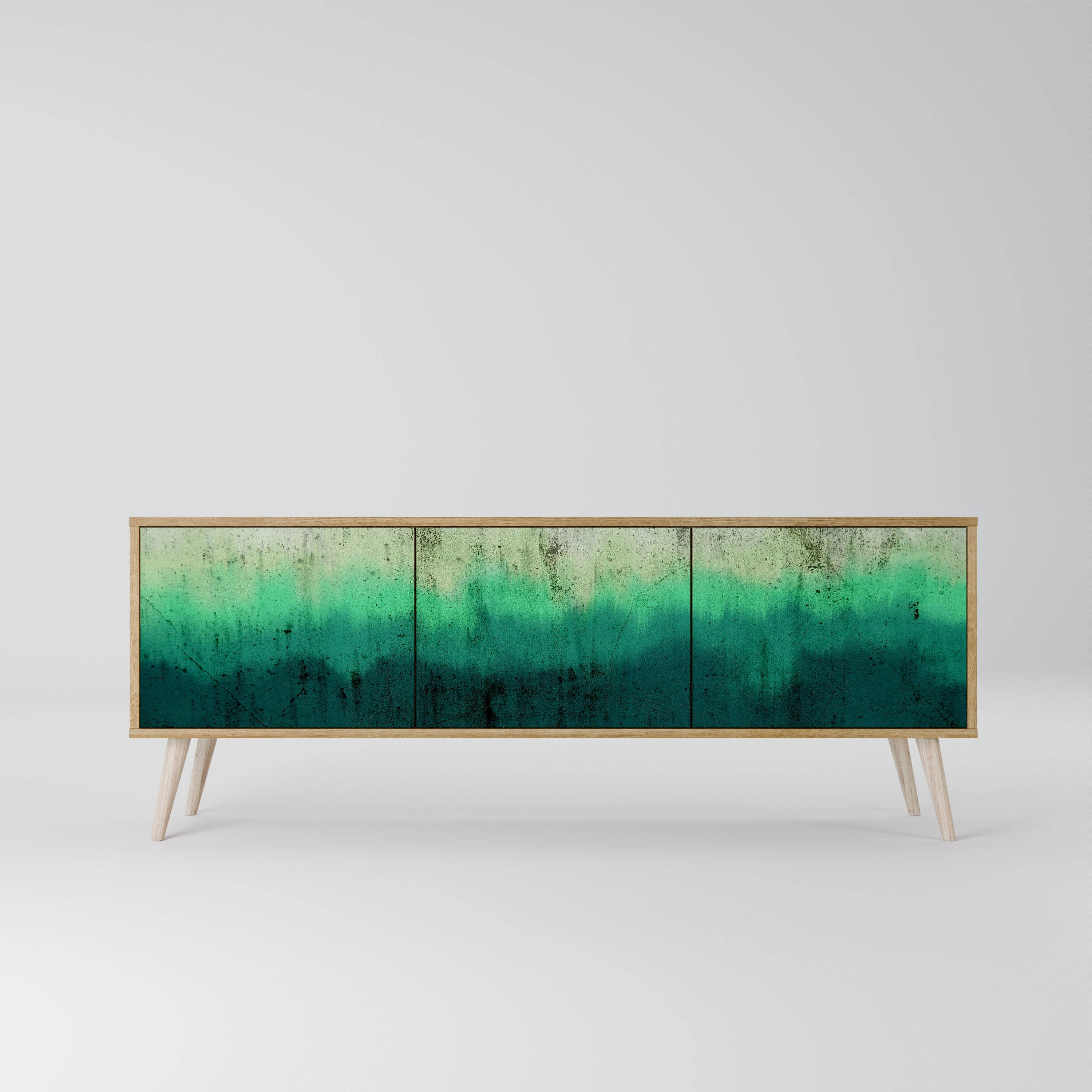 NORTHERN LIGHTS Mueble de TV de 3 Puertas