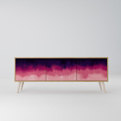 AURORA BOREALIS TV-bänk med 3 dörrar