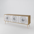 SOLID CIRCLES 3-Door TV Cabinet