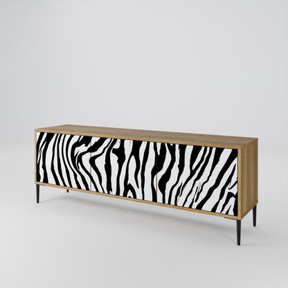 SPLENDID ZEBRA Έπιπλο τηλεόρασης 3-θυρών