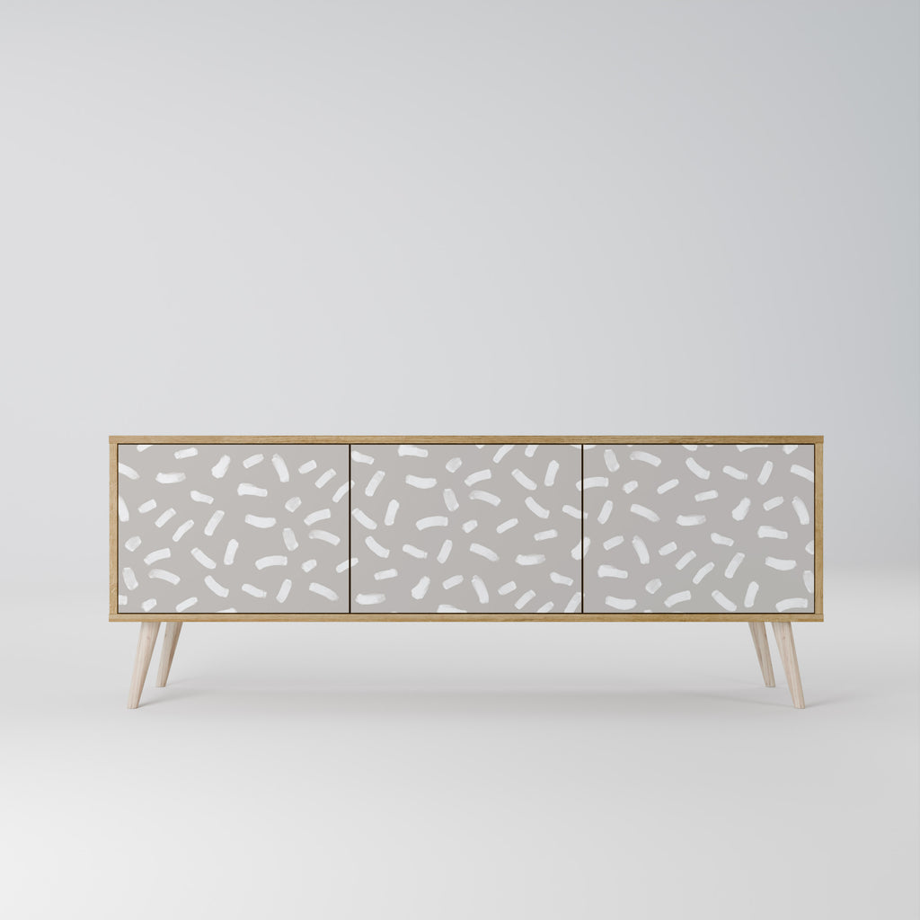 PASSING SECONDS Mueble de TV de 3 Puertas