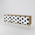 SLIPPING MINUTES 3-Door TV Cabinet