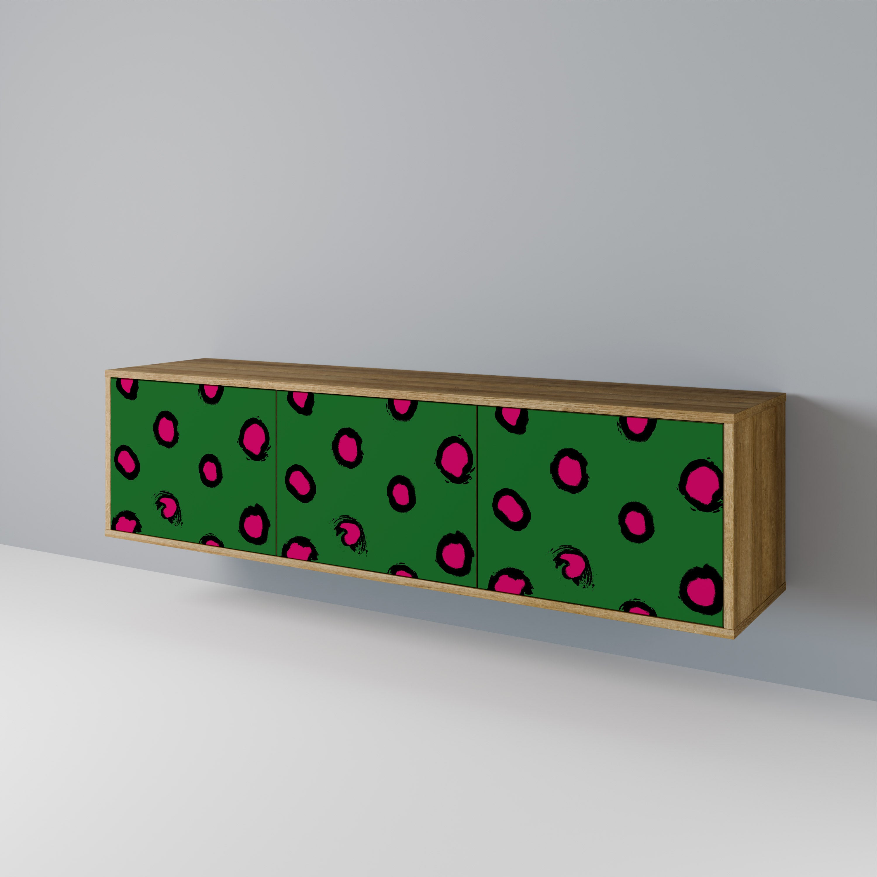 FUNKY SPOTS Třídveřový TV stolek