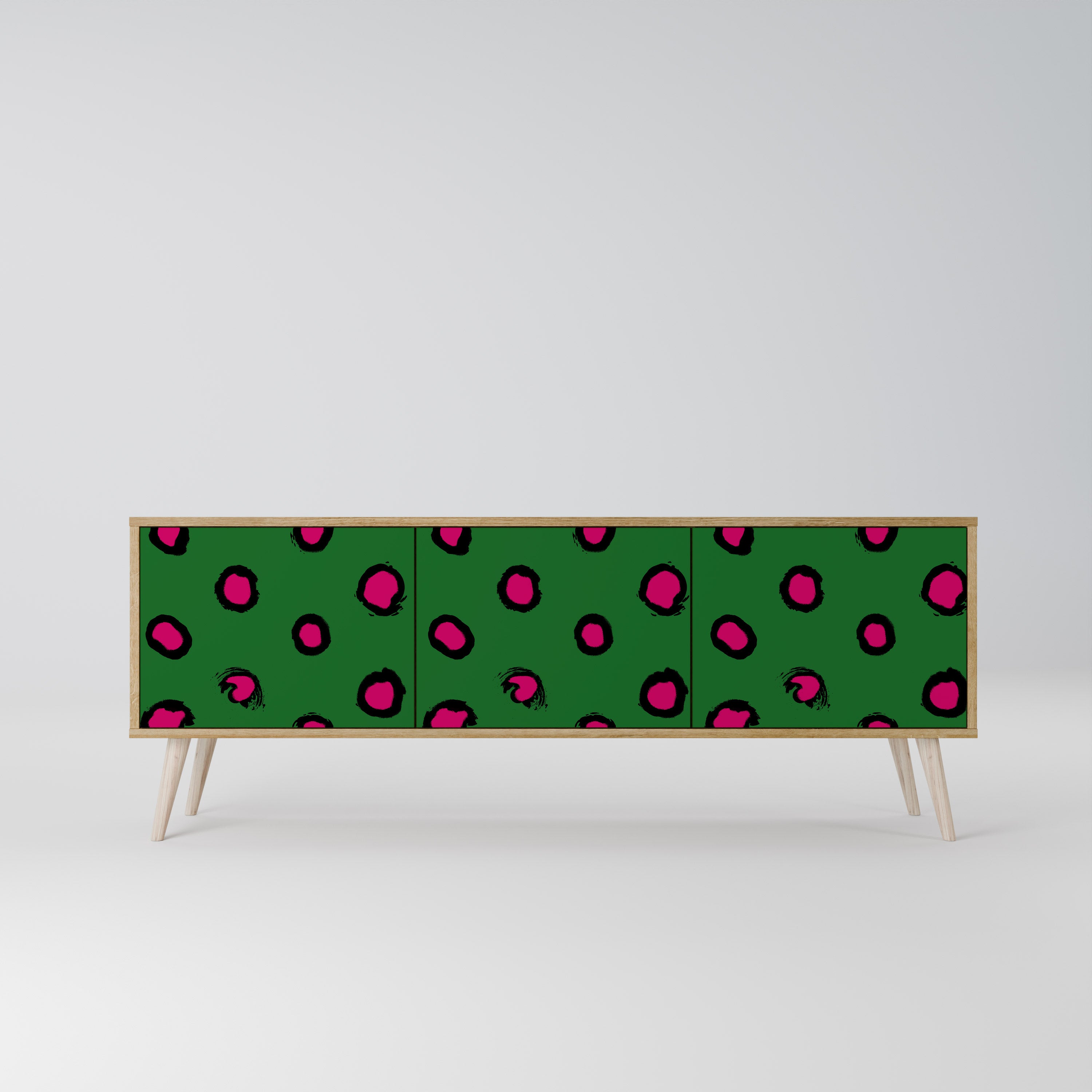 FUNKY SPOTS Třídveřový TV stolek