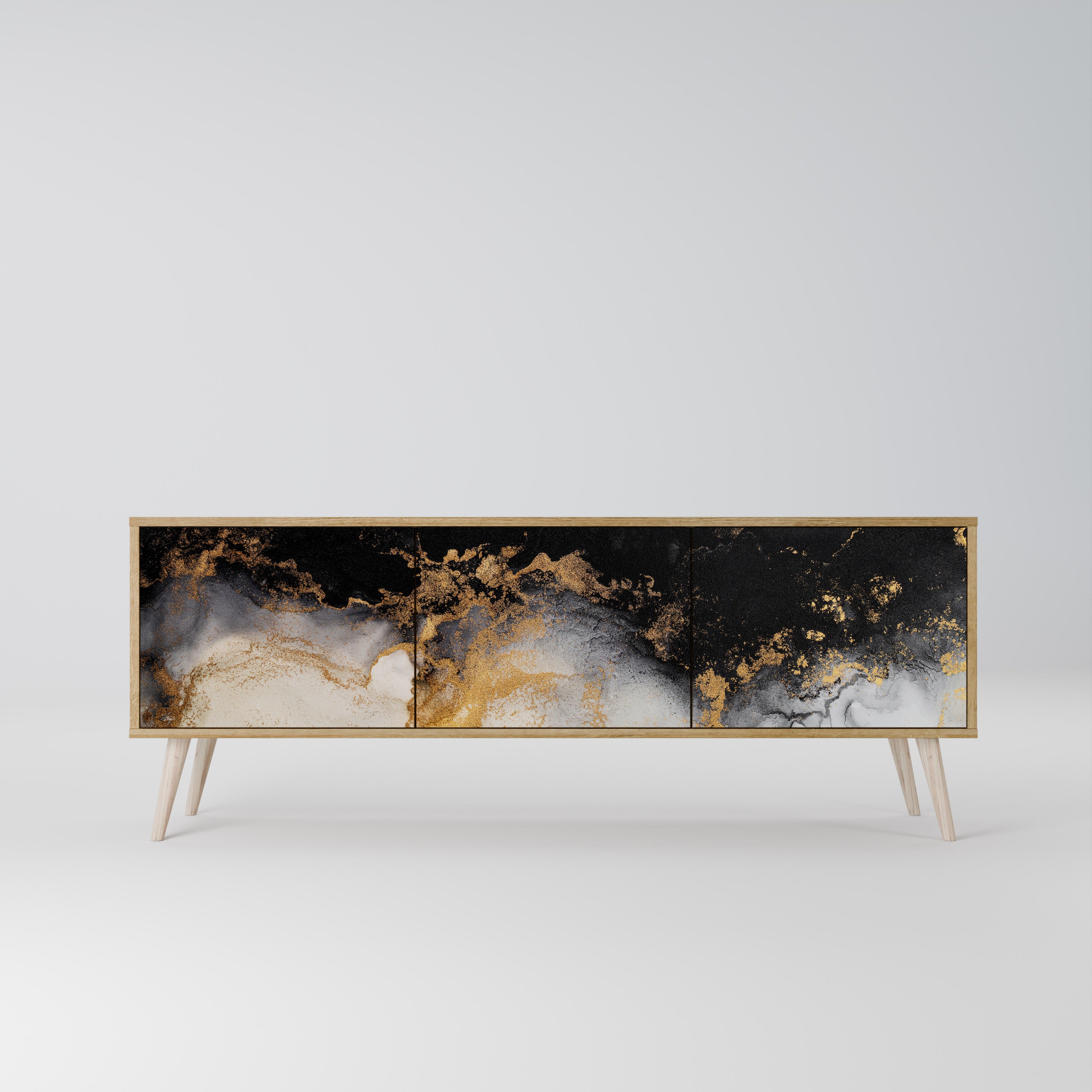 MARBLE OF TOMMORROW Έπιπλο τηλεόρασης 3-θυρών